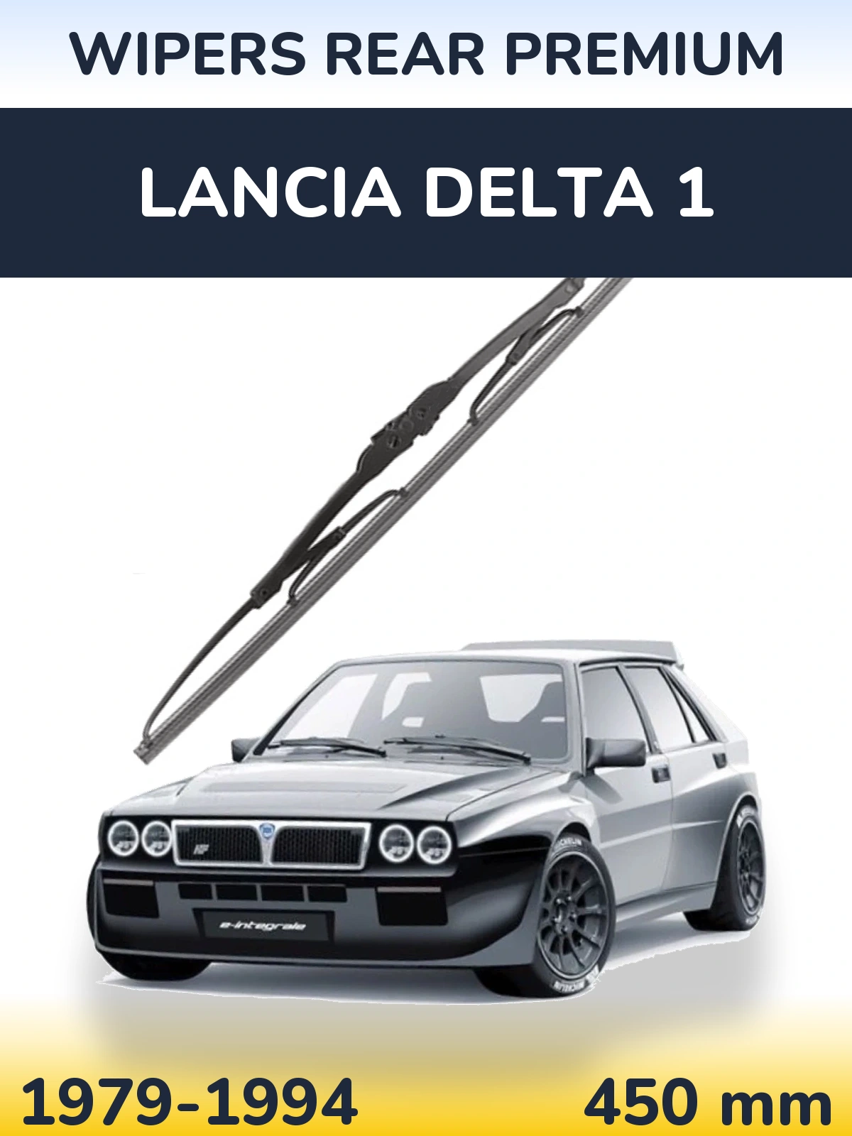 Задня щітка WIPERS REAR PREMIUM 450 мм для Lancia Delta 1 1979-1994