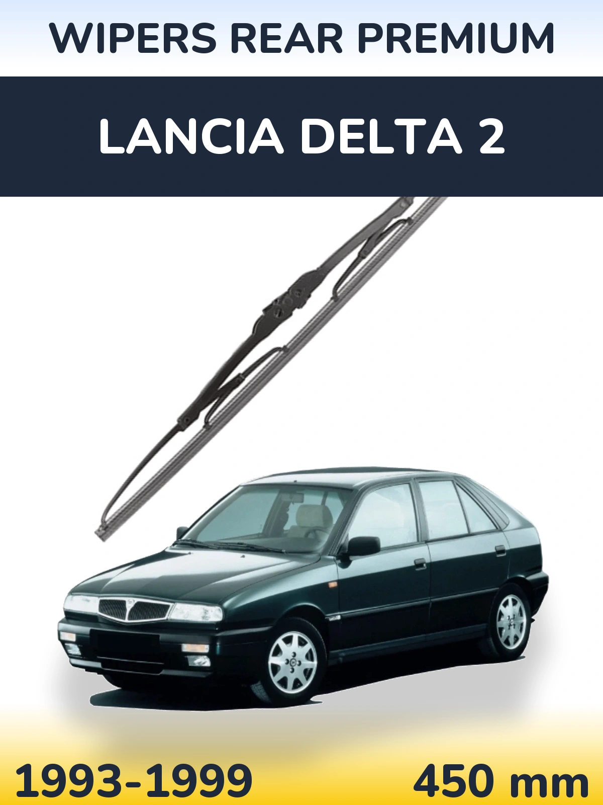 Задний дворник WIPERS REAR PREMIUM 450 мм для Lancia Delta 2 1993-1999