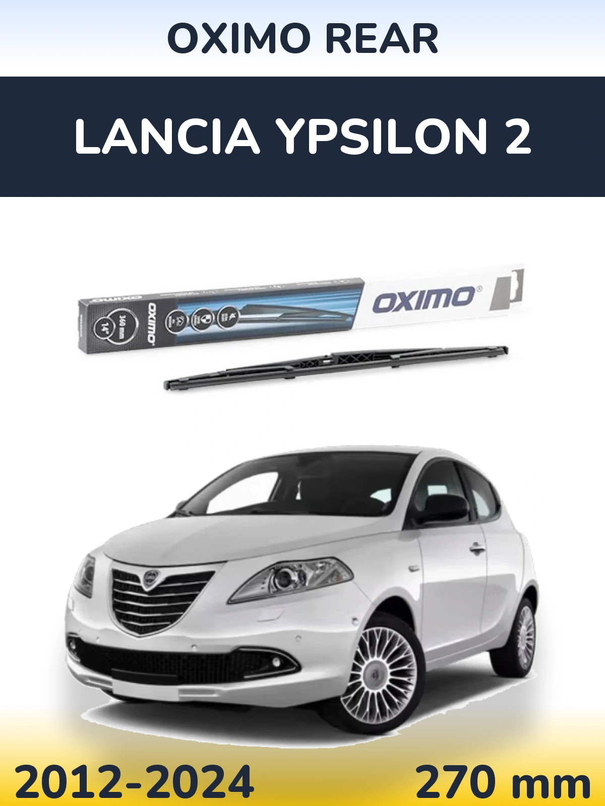 Задний дворник Oximo Rear 360 мм для Lancia Ypsilon 2 2012-2024