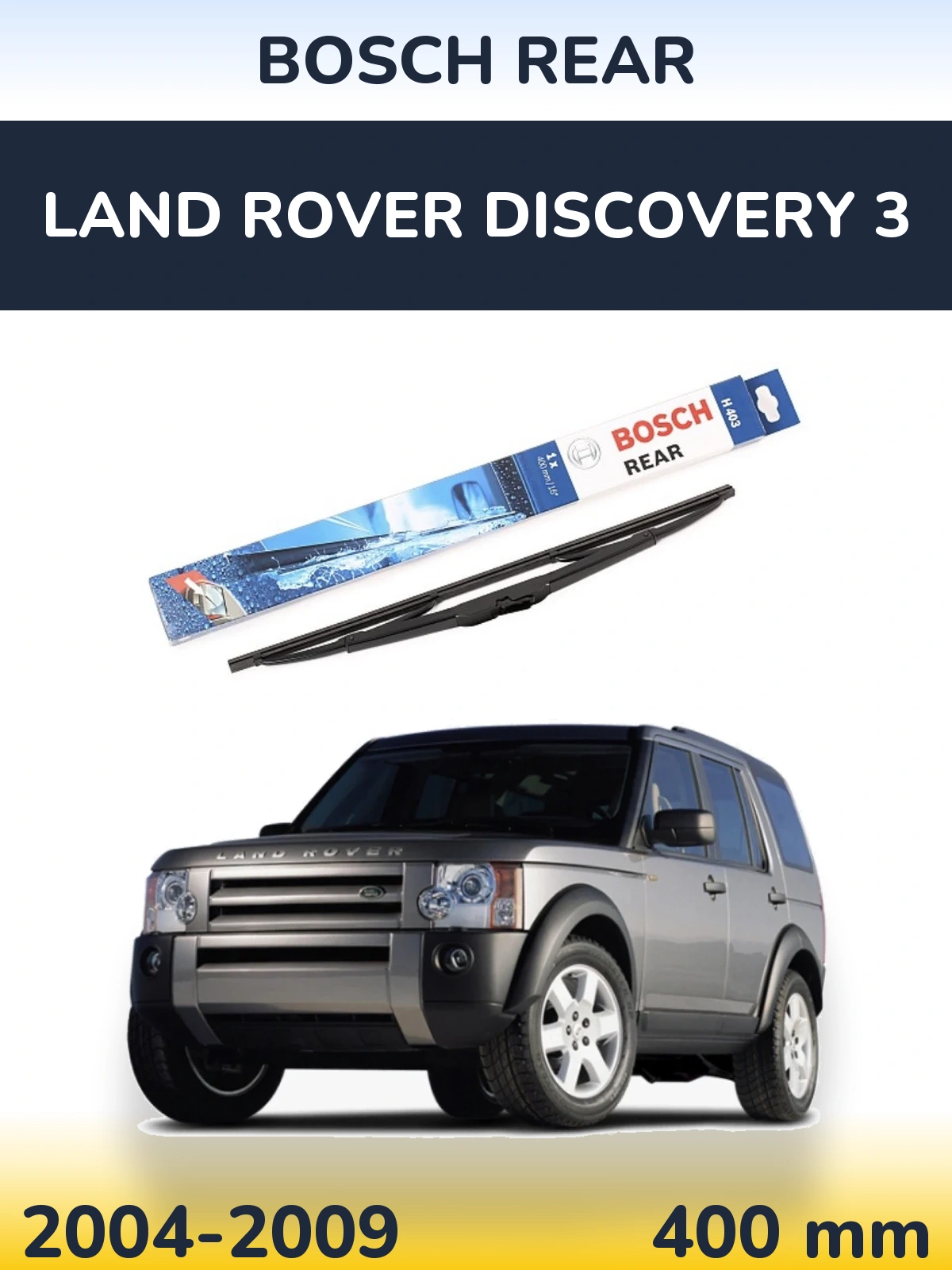 Tylna wycieraczka BOSCH Rear 400 mm do Land Rover Discovery 3 2004-2009