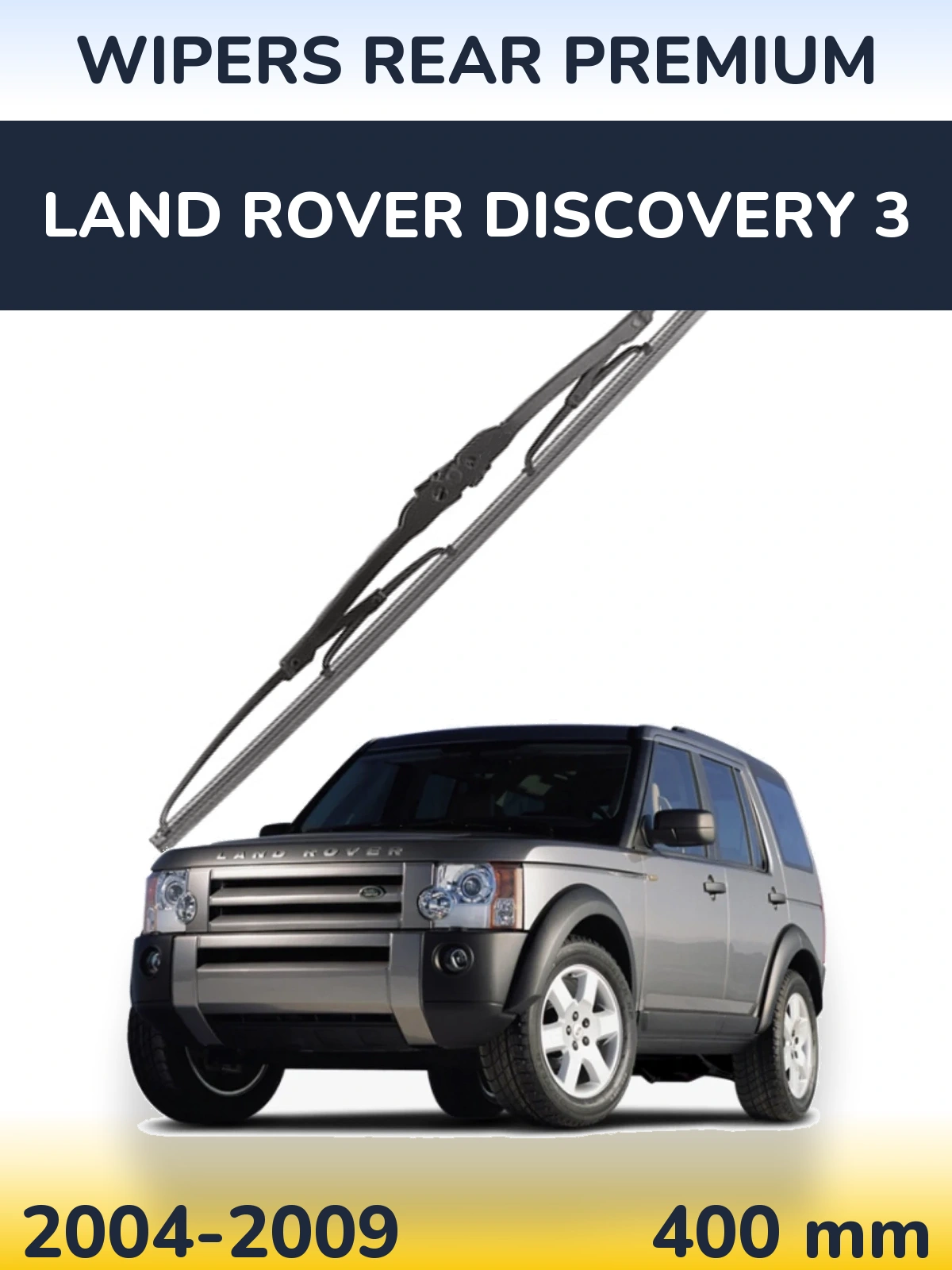 Tylna wycieraczka WIPERS REAR PREMIUM 400 mm do Land Rover Discovery 3 2004-2009