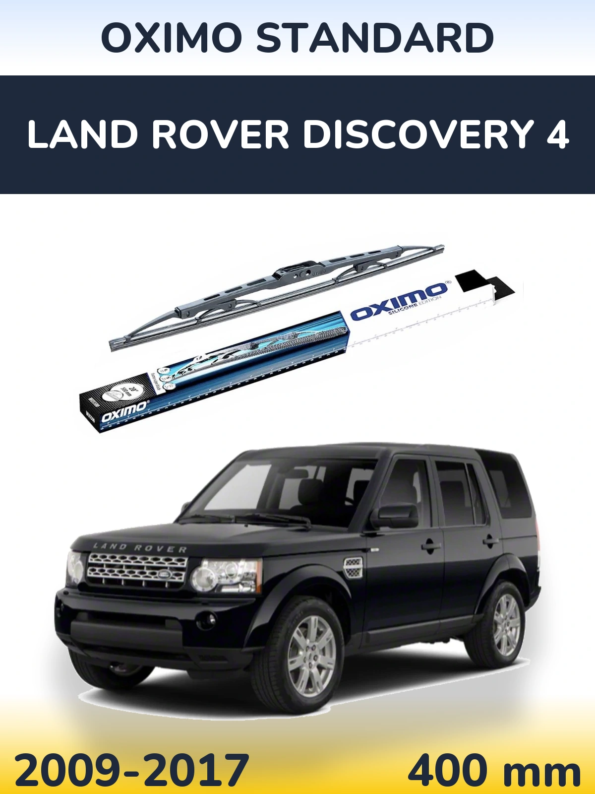 Tylna wycieraczka Oximo Standard 400 mm do Land Rover Discovery 4 2009-2017