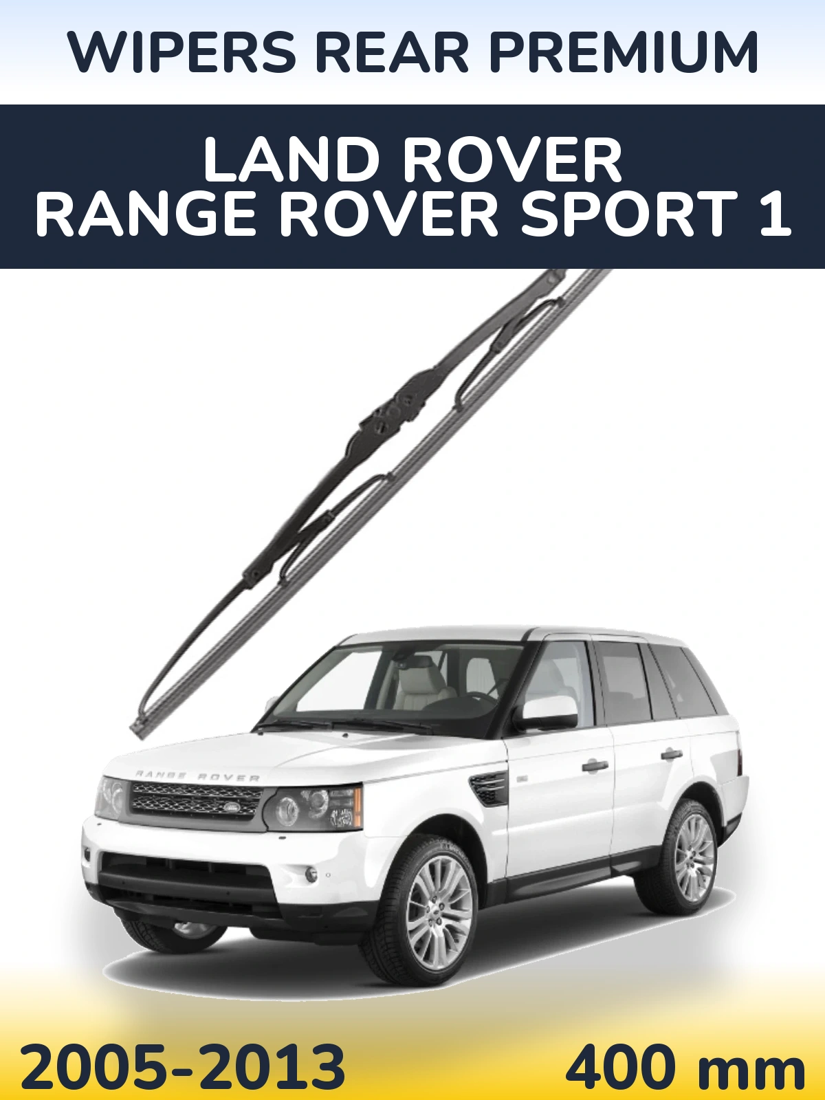 Tylna wycieraczka WIPERS REAR PREMIUM 400 mm do Land Rover Range Rover Sport 1 2005-2013