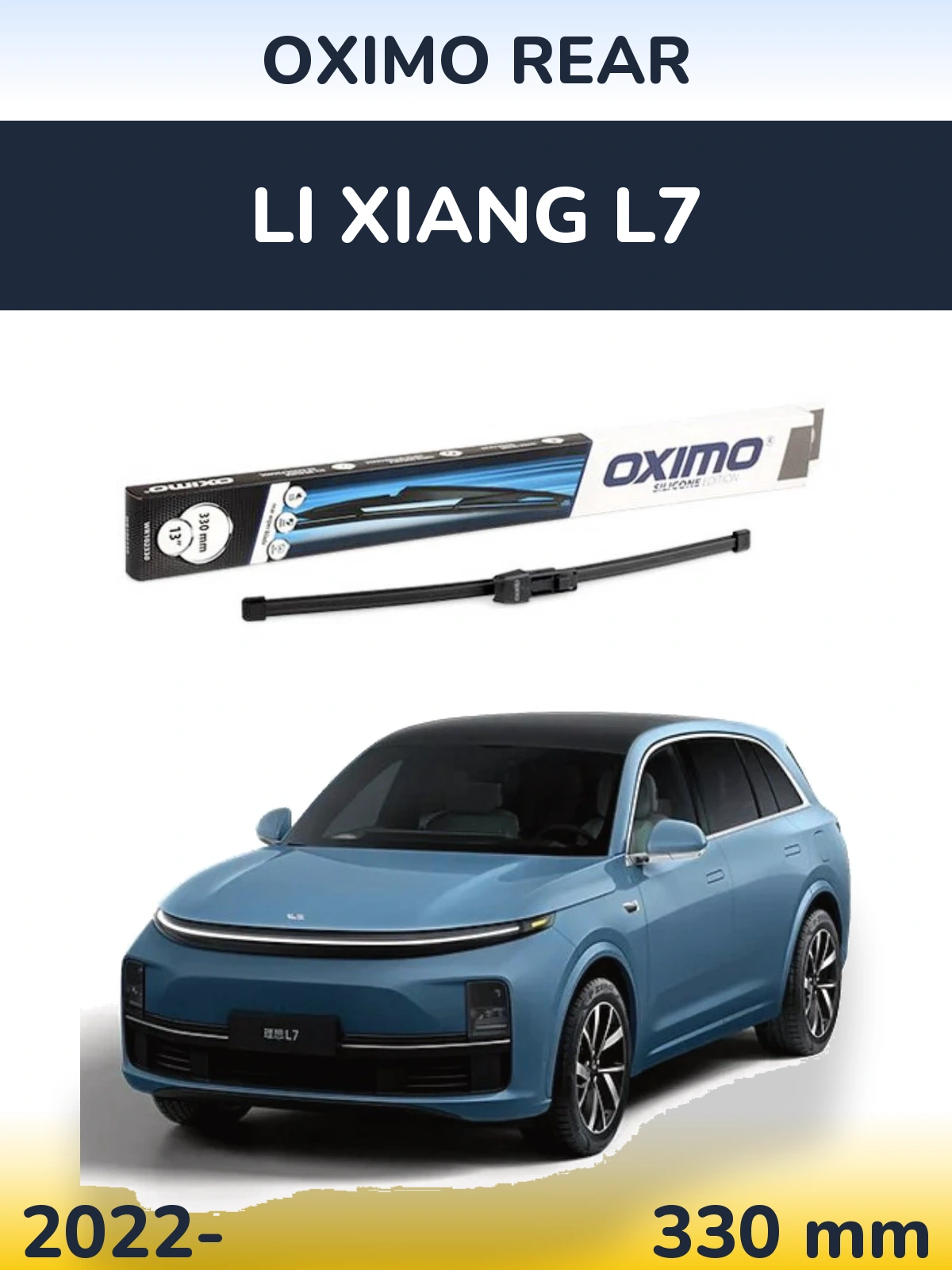 Tylna wycieraczka Oximo Rear 330 mm do Li Xiang L7 2022-2026