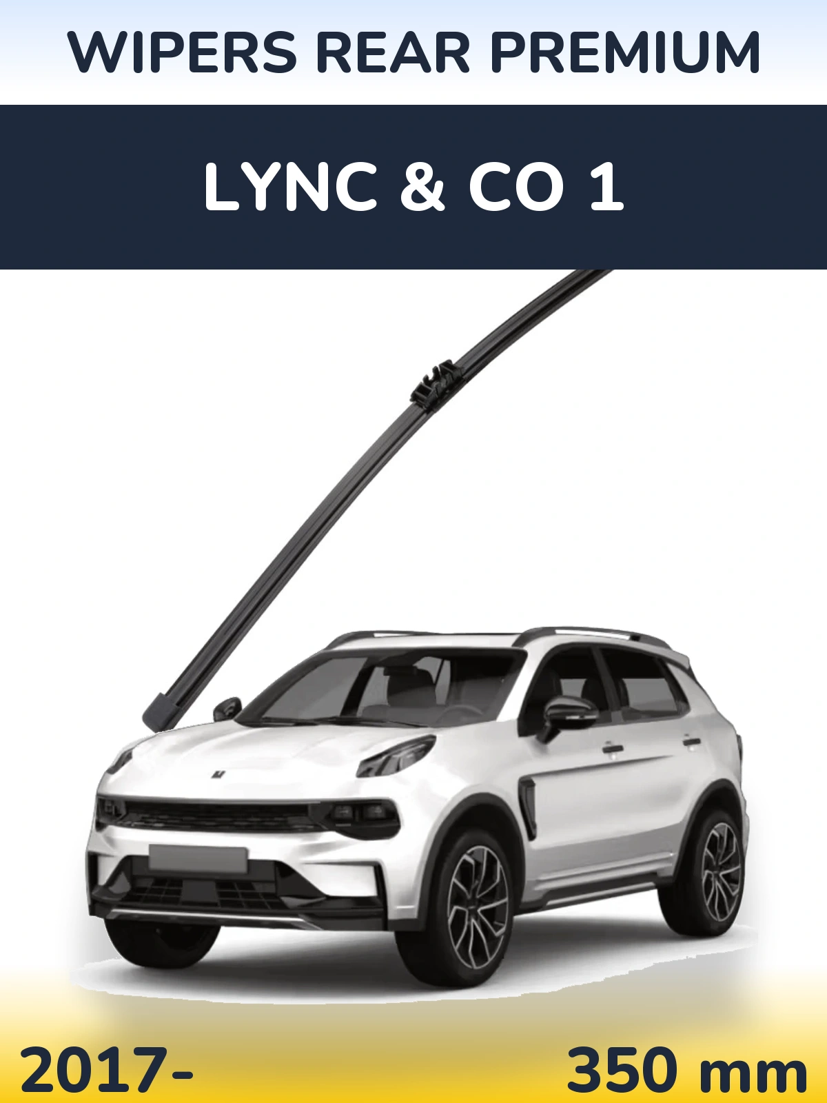 Tylna wycieraczka WIPERS REAR PREMIUM 350 mm do Lync & Co 1 2017-2026