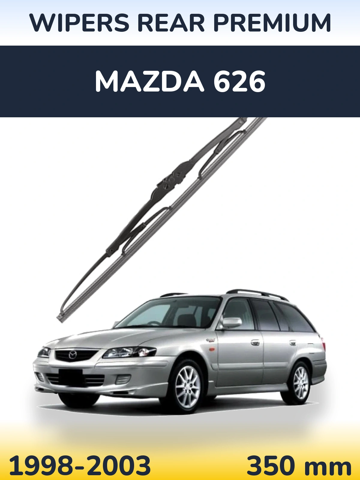 Задний дворник WIPERS REAR PREMIUM 350 мм для Mazda 626 1998-2003