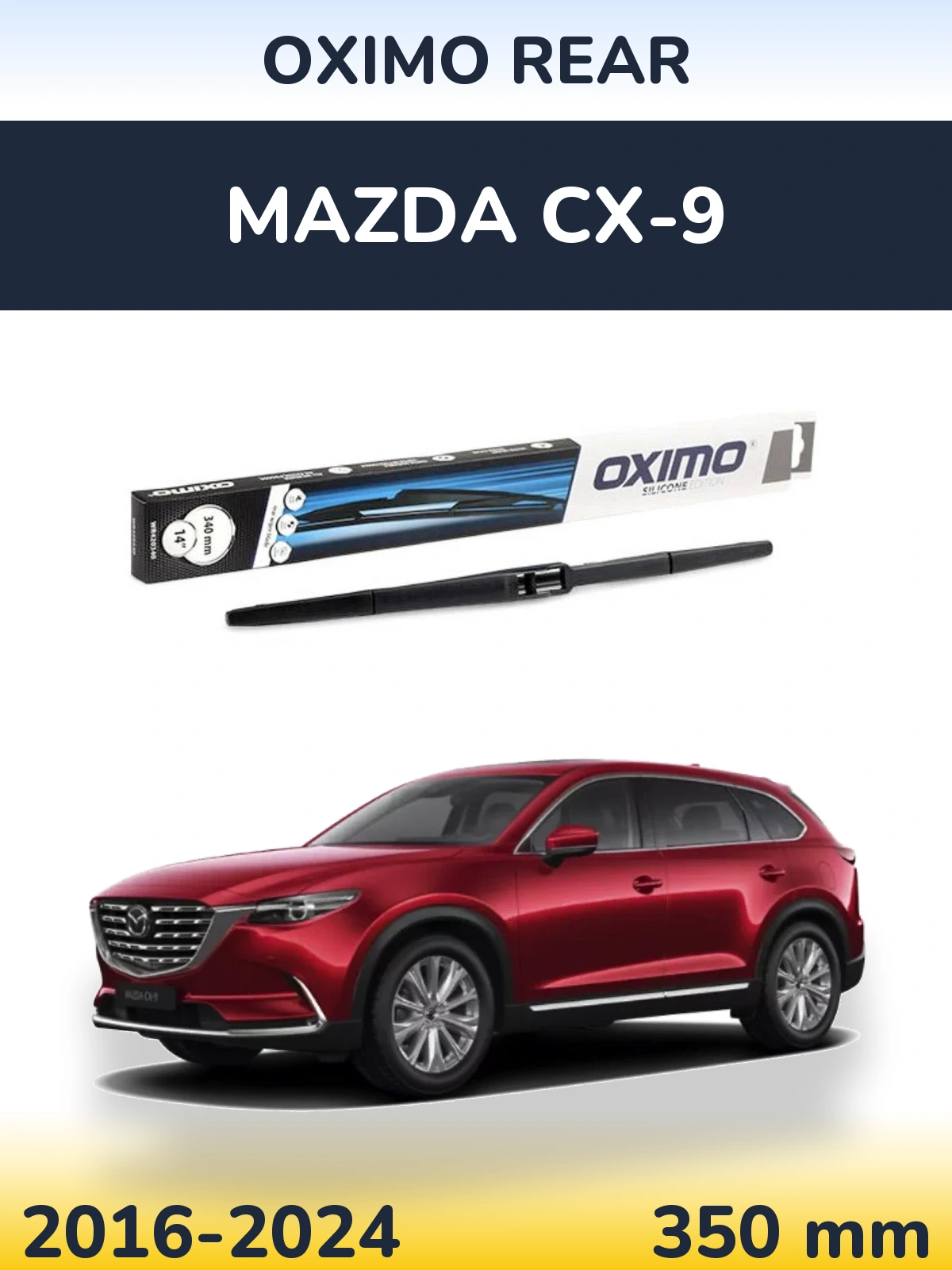 Tylna wycieraczka Oximo Rear 350 mm do Mazda CX-9 2016-2024