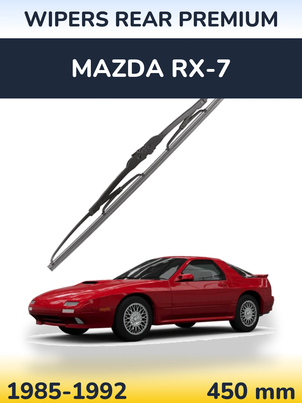 Задний дворник WIPERS REAR PREMIUM 450 мм для Mazda RX-7 1985-1992