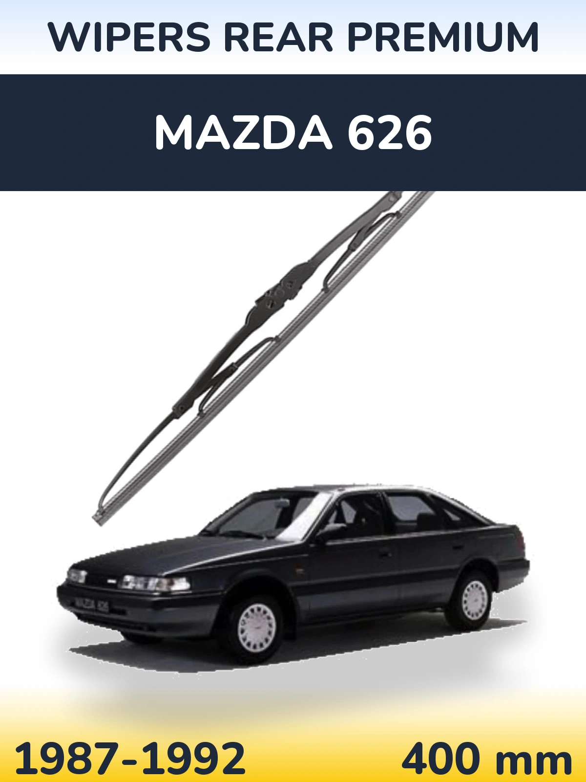 Tylna wycieraczka WIPERS REAR PREMIUM 400 mm do Mazda 626 1987-1992