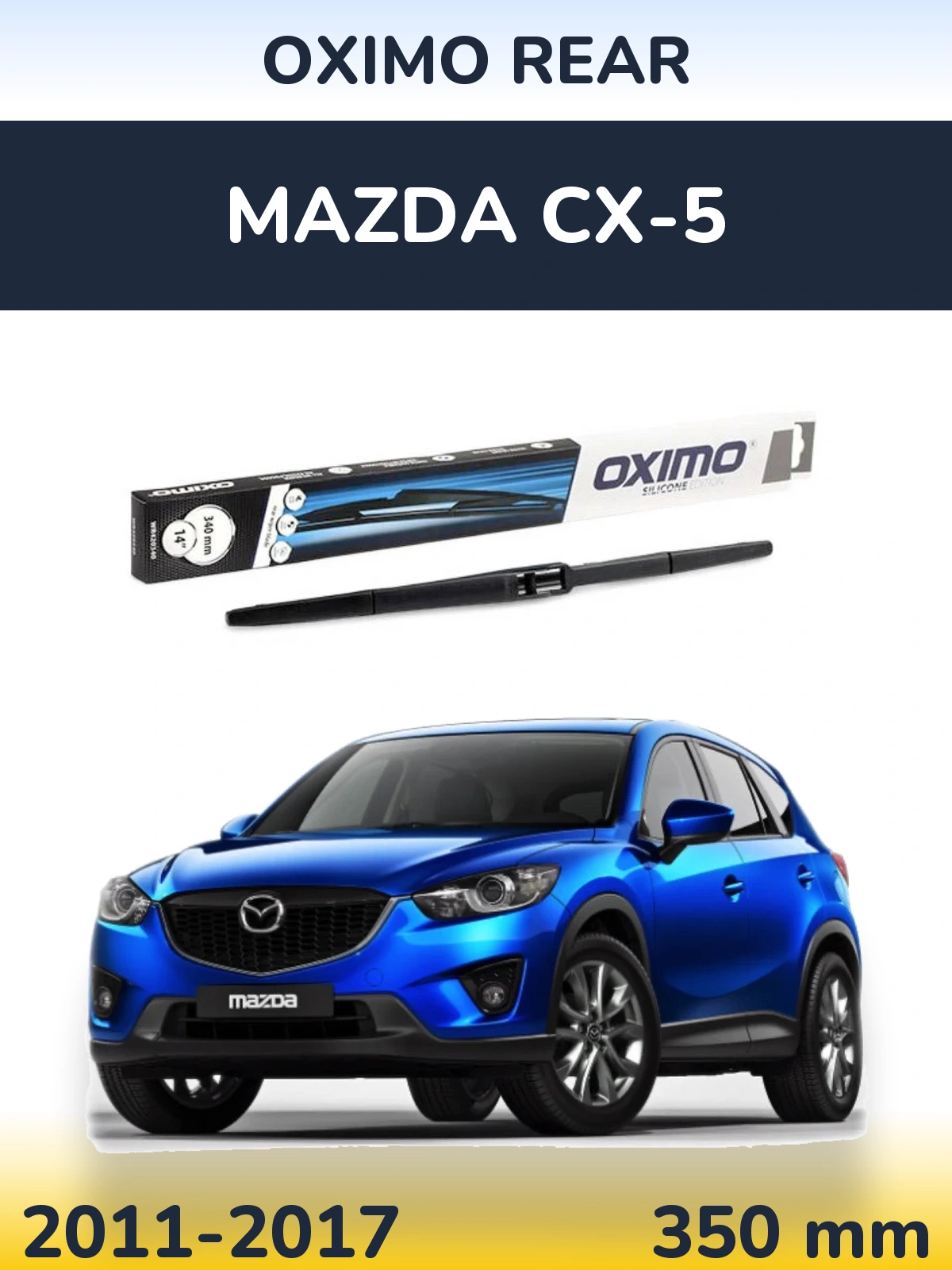 Tylna wycieraczka Oximo Rear 350 mm do Mazda CX-5 2011-2017