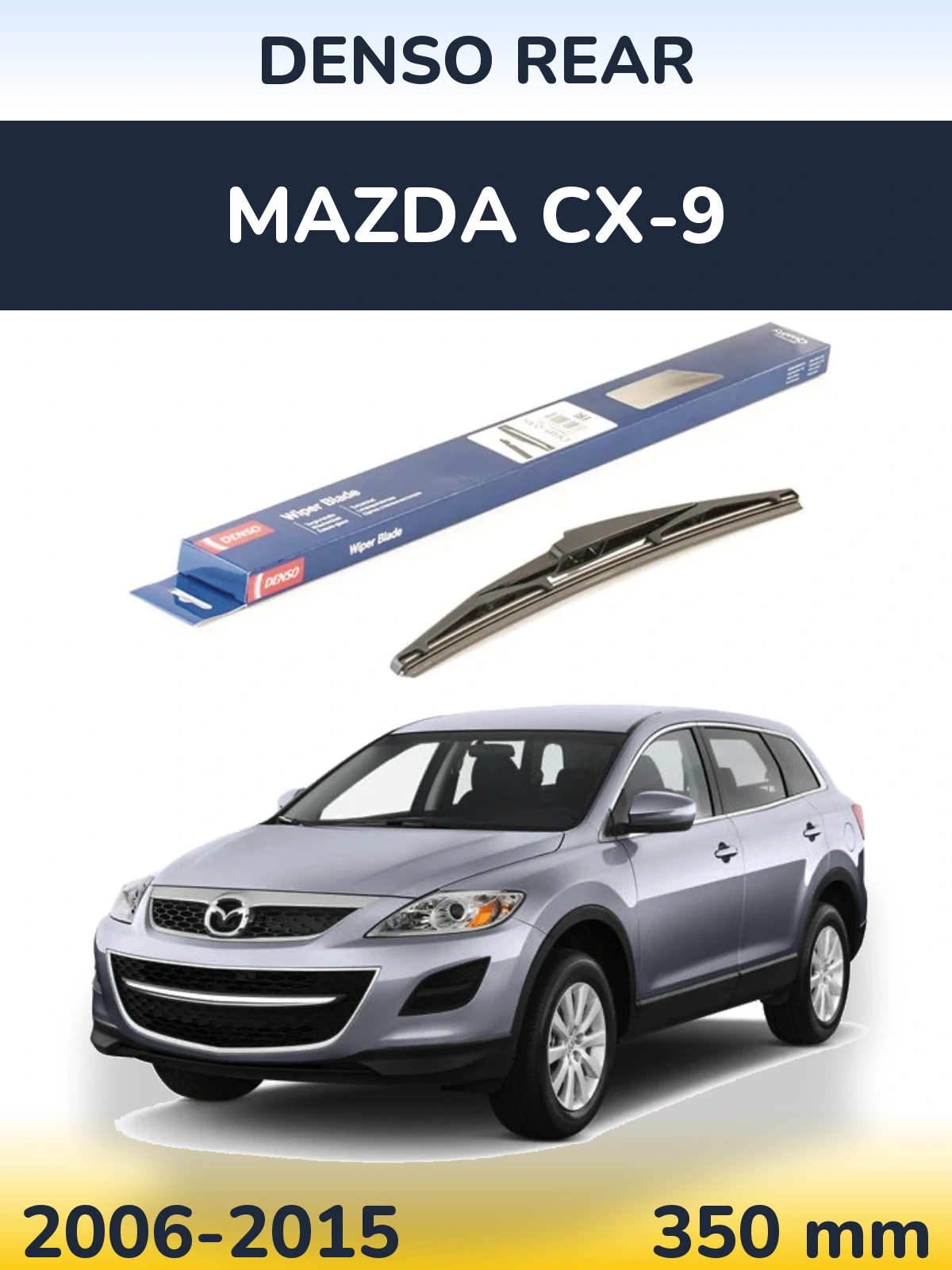 Tylna wycieraczka Denso Rear 350 mm do Mazda CX-9 2006-2015