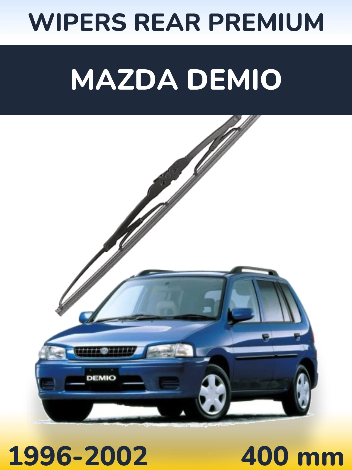 Tylna wycieraczka WIPERS REAR PREMIUM 400 mm do Mazda Demio 1996-2002