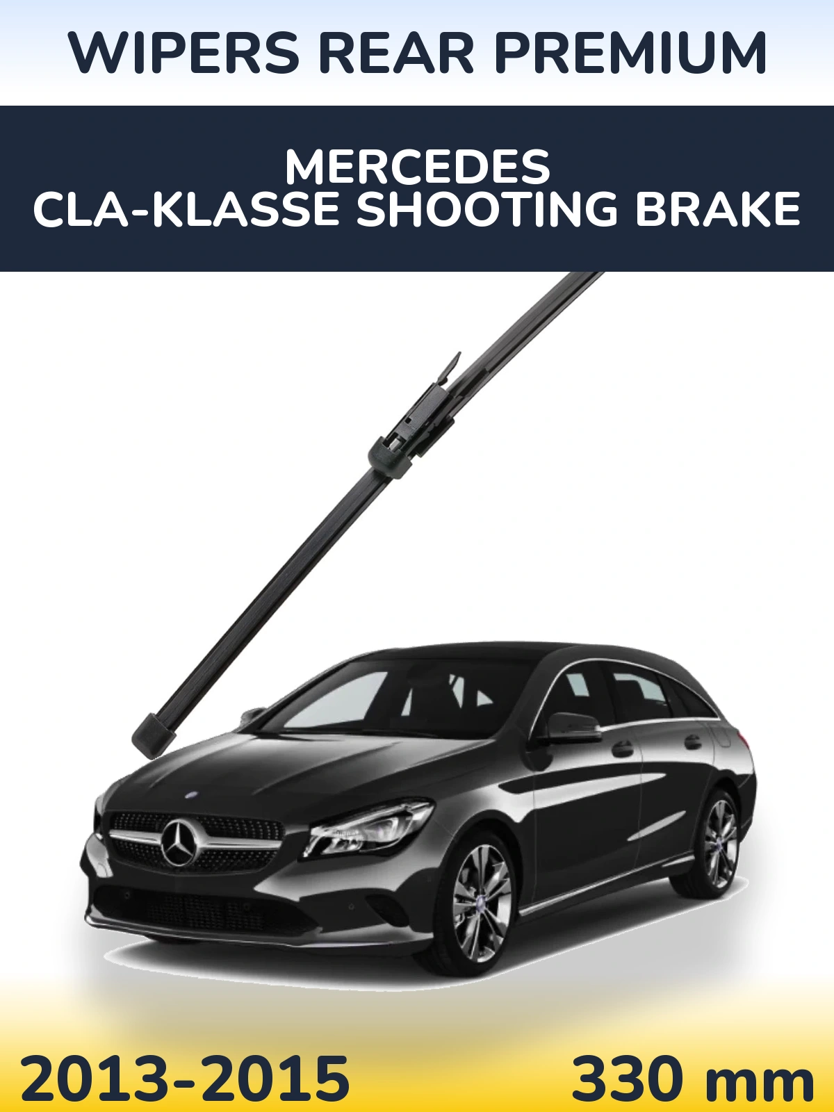 Tylna wycieraczka WIPERS REAR PREMIUM 330 mm do Mercedes CLA-Klasse Shooting Brake 2013-2015