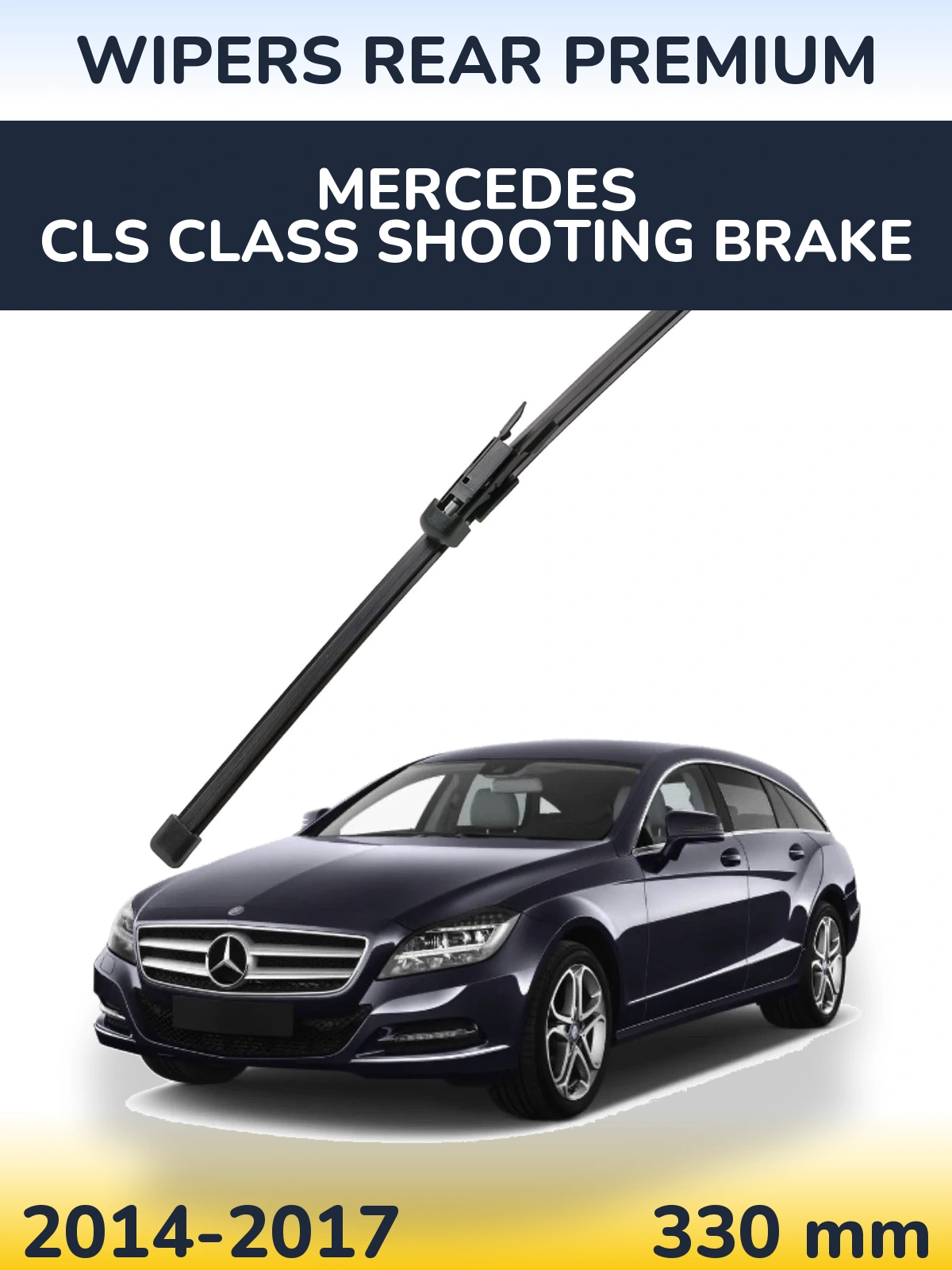 Tylna wycieraczka WIPERS REAR PREMIUM 330 mm do Mercedes Klasa CLS Shooting Brake 2014-2017