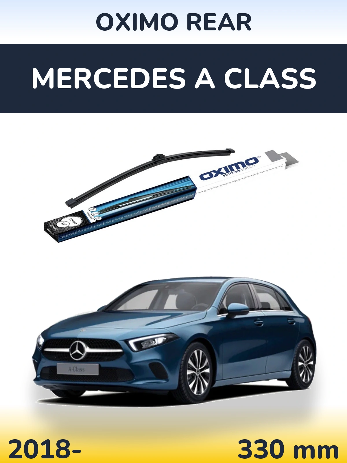 Задний дворник Oximo Rear 325 мм для Mercedes A Class 2018-2026