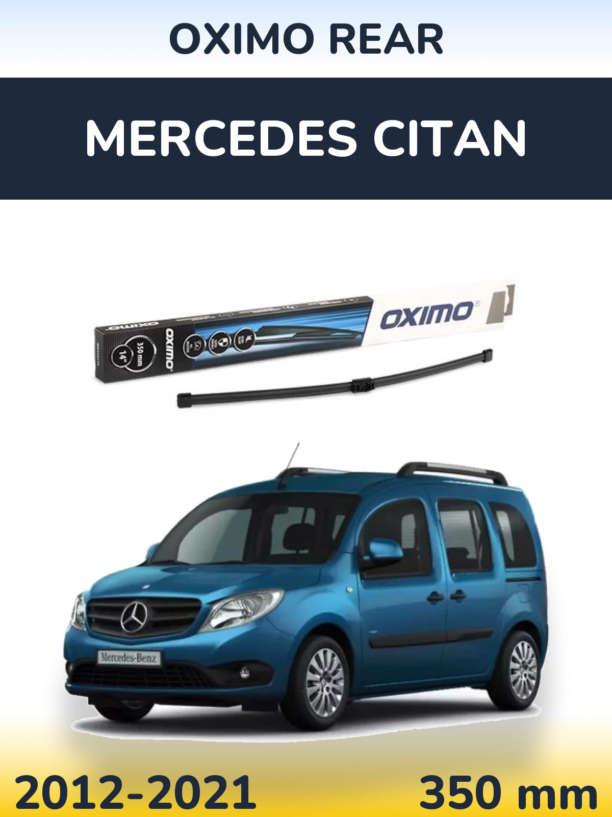 Tylna wycieraczka Oximo Rear 350 mm do Mercedes Citan 2012-2021