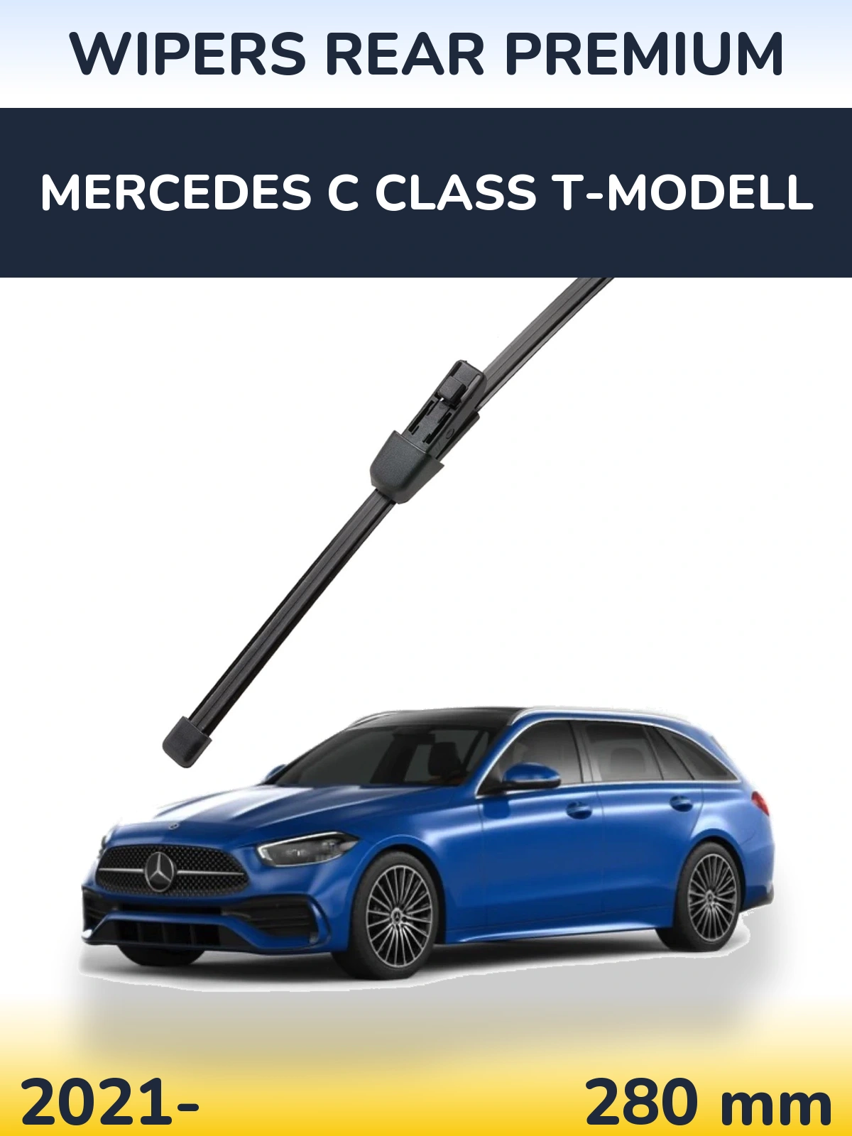 Задний дворник WIPERS REAR PREMIUM 280 мм для Mercedes C Class T-Модельl 2021-2026