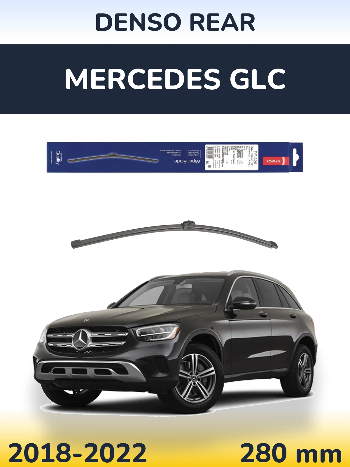 Tylna wycieraczka Denso Rear 285 mm do Mercedes GLC 2018-2022