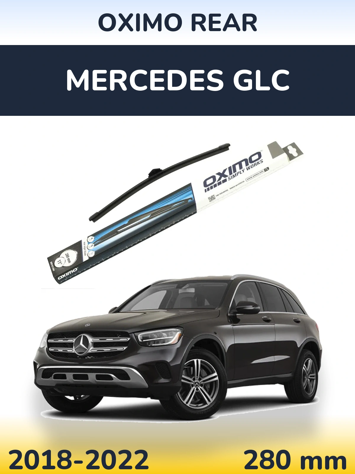 Tylna wycieraczka Oximo Rear 280 mm do Mercedes GLC 2018-2022