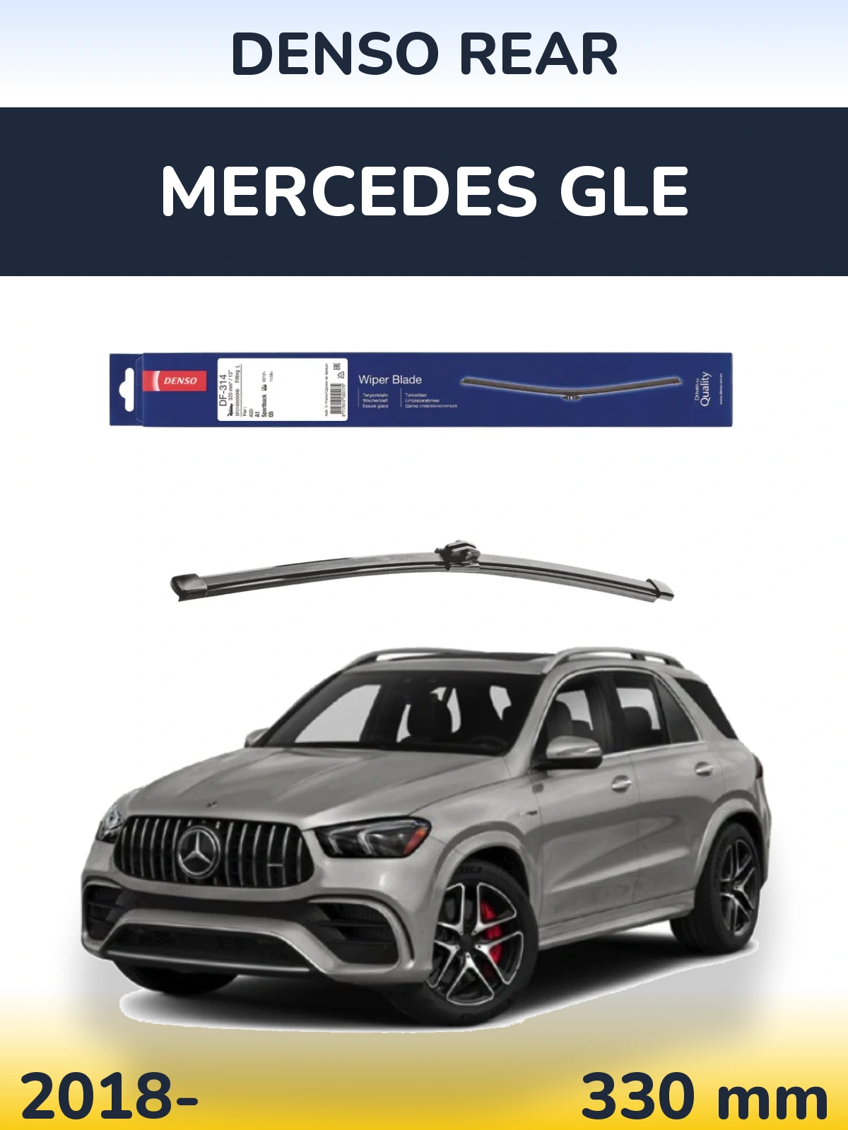 Tylna wycieraczka Denso Rear 320 mm do Mercedes GLE 2018-2026