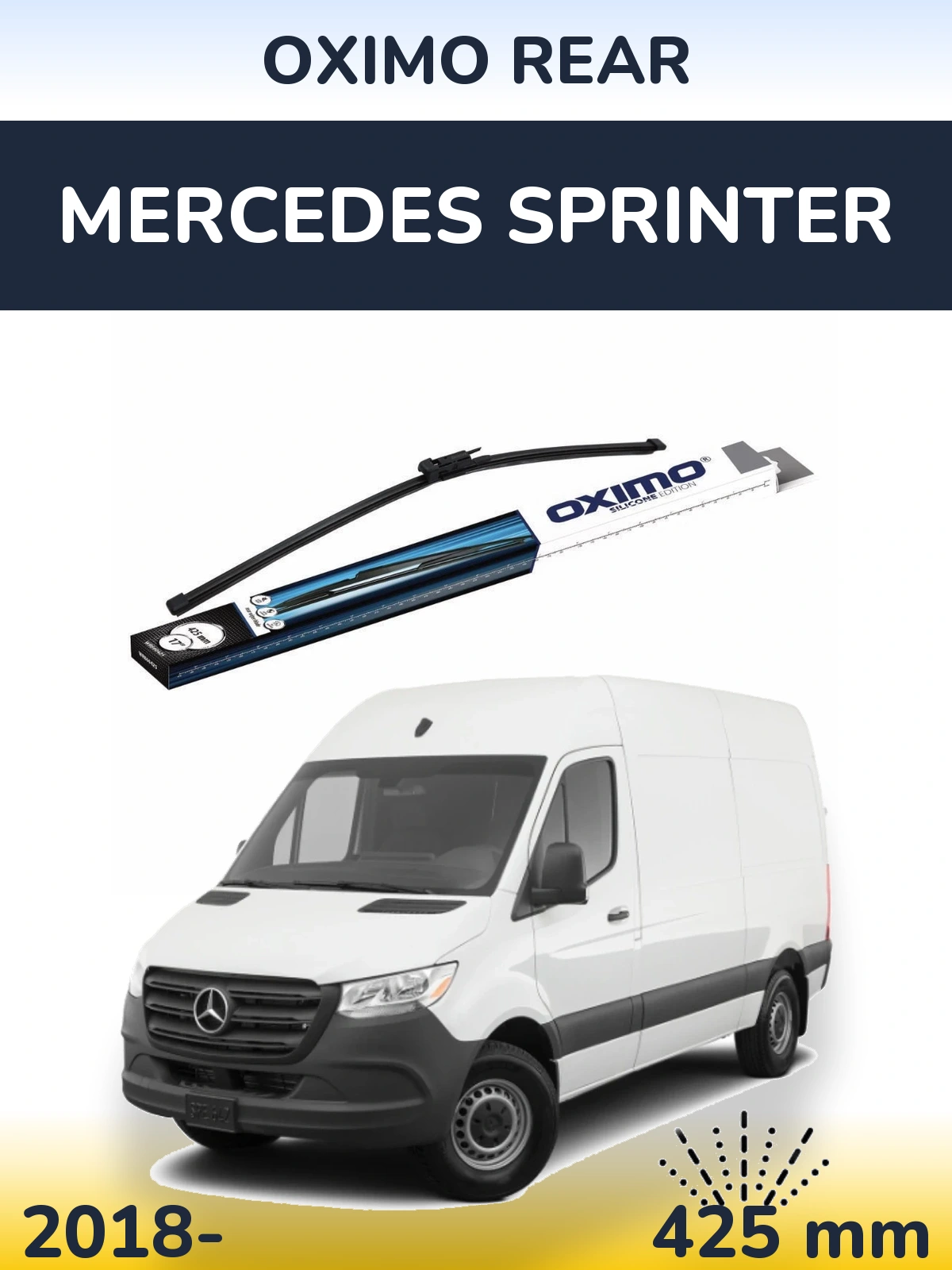 Tylna wycieraczka Oximo Rear 425 mm do Mercedes Sprinter 2018-2026