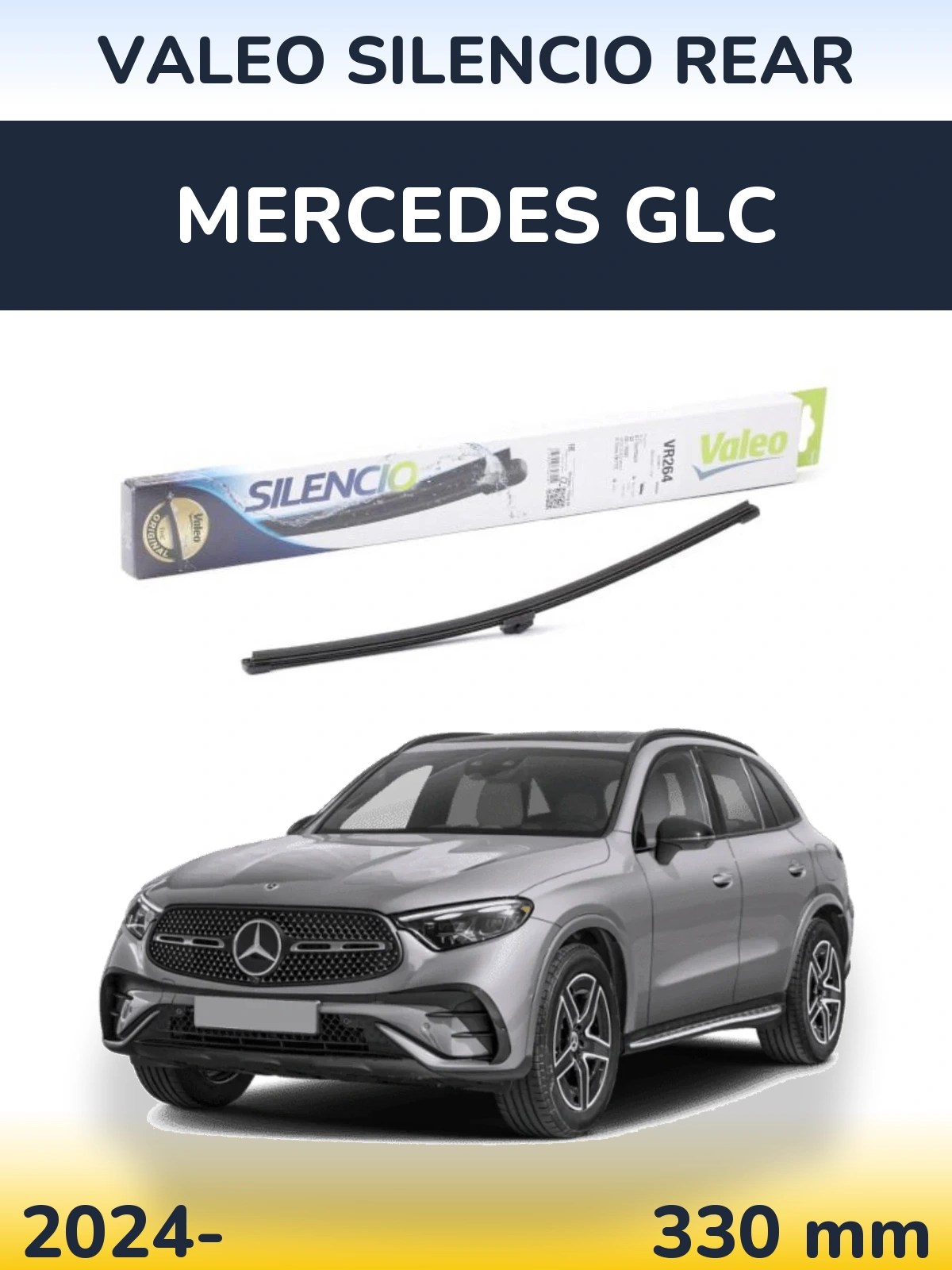 Tylna wycieraczka Valeo Silencio Rear 320 mm do Mercedes GLC 2024-2026