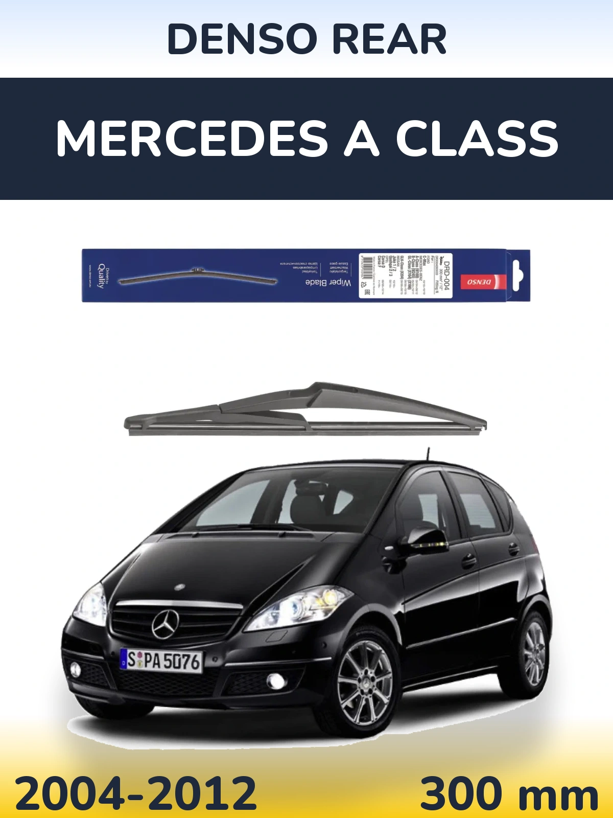 Tylna wycieraczka Denso Rear 300 mm do Mercedes Klasa A 2004-2012
