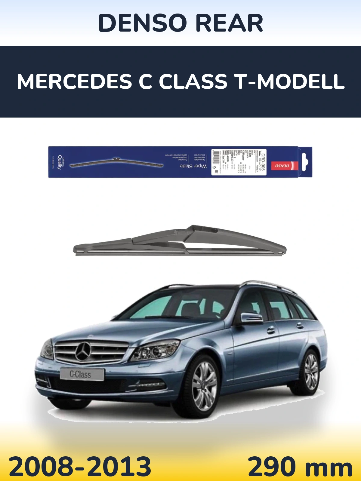 Tylna wycieraczka Denso Rear 290 mm do Mercedes Klasa C T-Modell 2008-2013