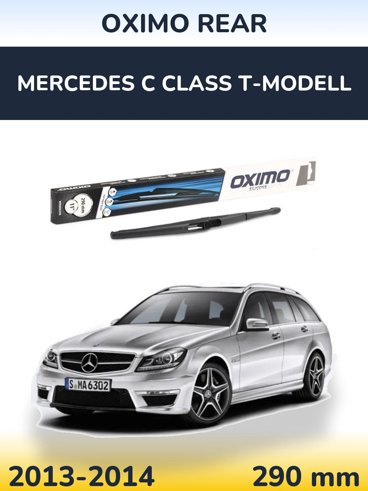 Tylna wycieraczka Oximo Rear 290 mm do Mercedes Klasa C T-Modell 2013-2014