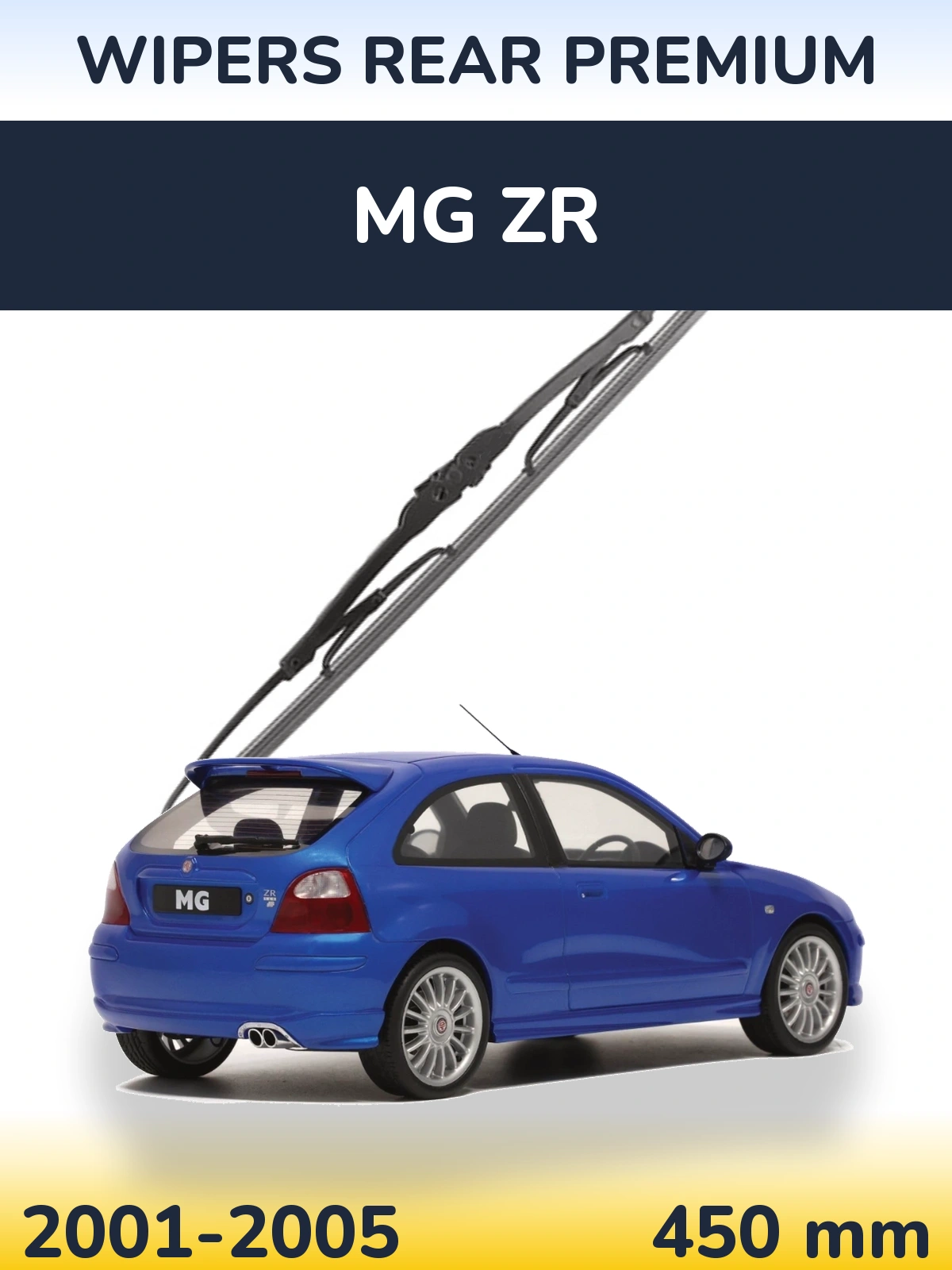 Задний дворник WIPERS REAR PREMIUM 450 мм для MG ZR 2001-2005