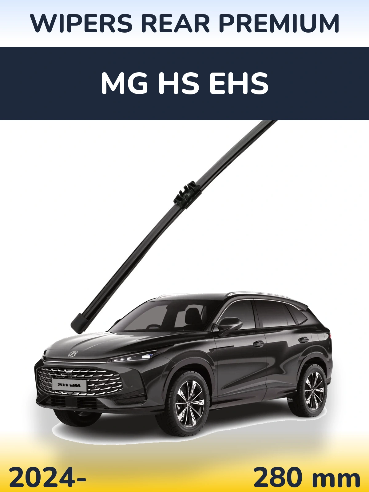 Rear wiper blade WIPERS REAR PREMIUM 280 mm for MG HS eHS 2024-2026