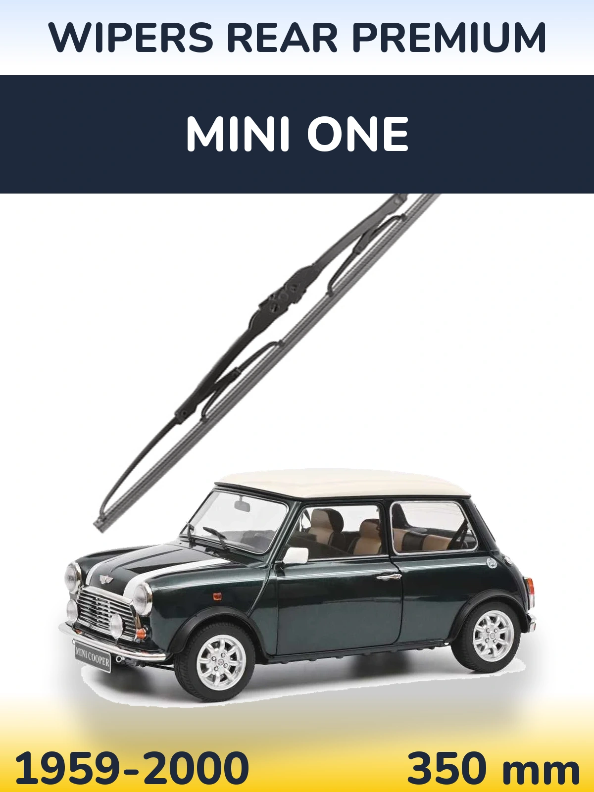 Tylna wycieraczka WIPERS REAR PREMIUM 350 mm do MINI One 1959-2000