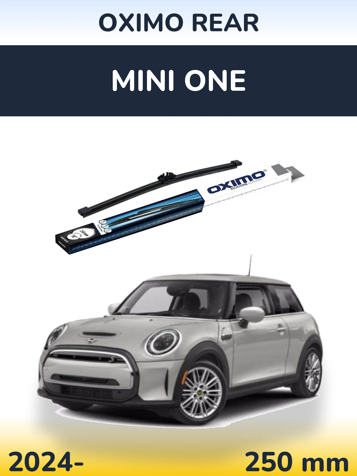 Задний дворник Oximo Rear 250 мм для MINI One 2024-2026