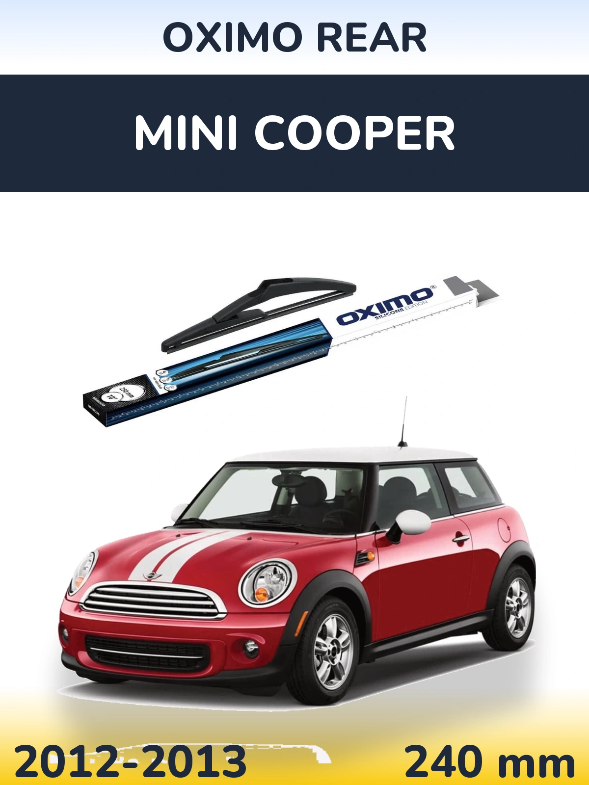 Tylna wycieraczka Oximo Rear 250 mm do MINI Cooper 2012-2013