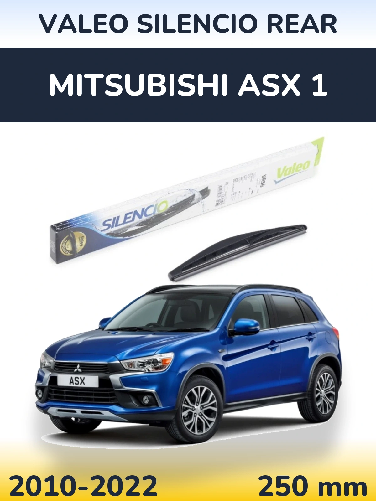 Tylna wycieraczka Valeo Silencio Rear 240 mm do Mitsubishi ASX 1 2010-2022