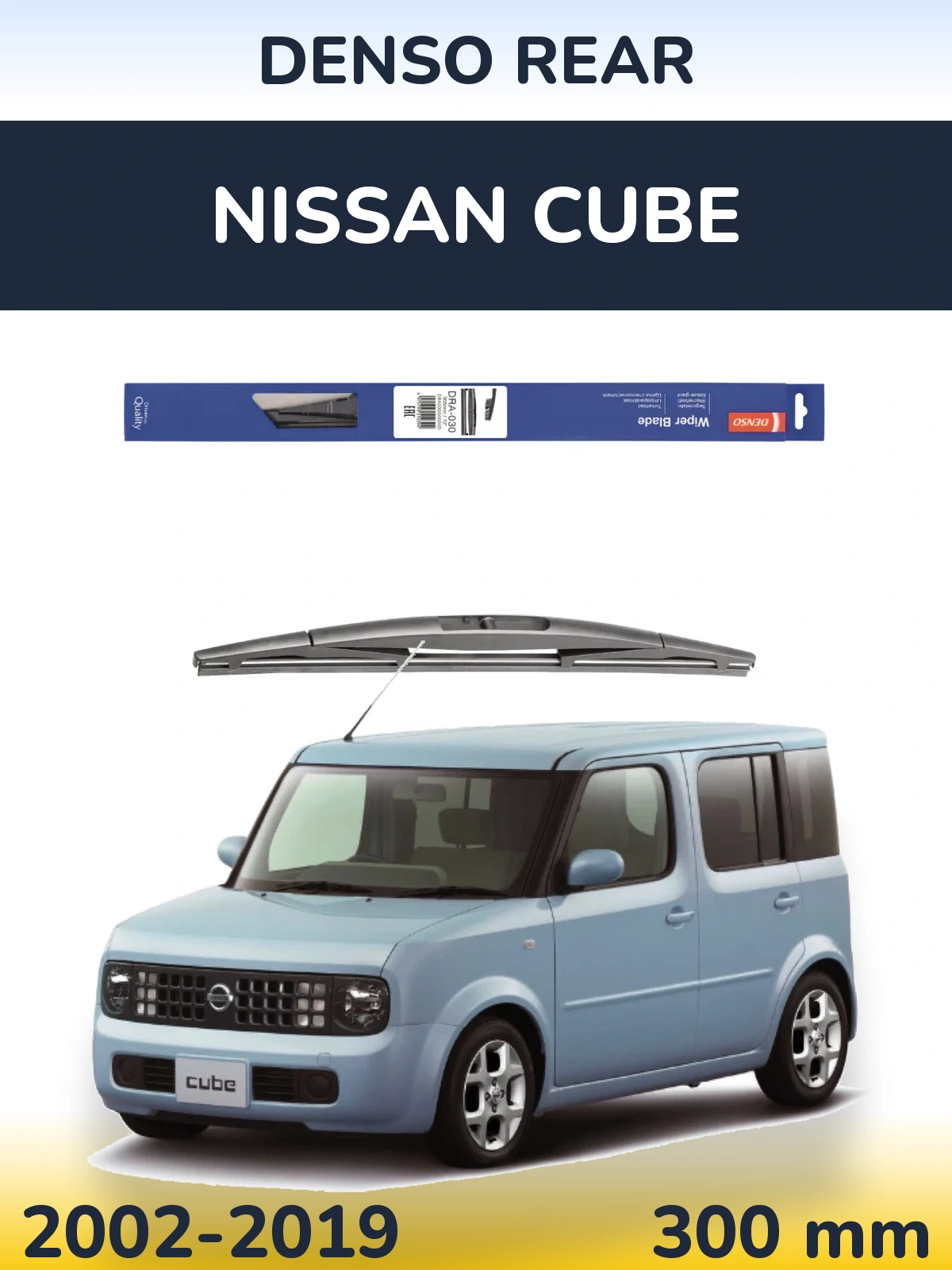Tylna wycieraczka Denso Rear 300 mm do Nissan Cube 2002-2019