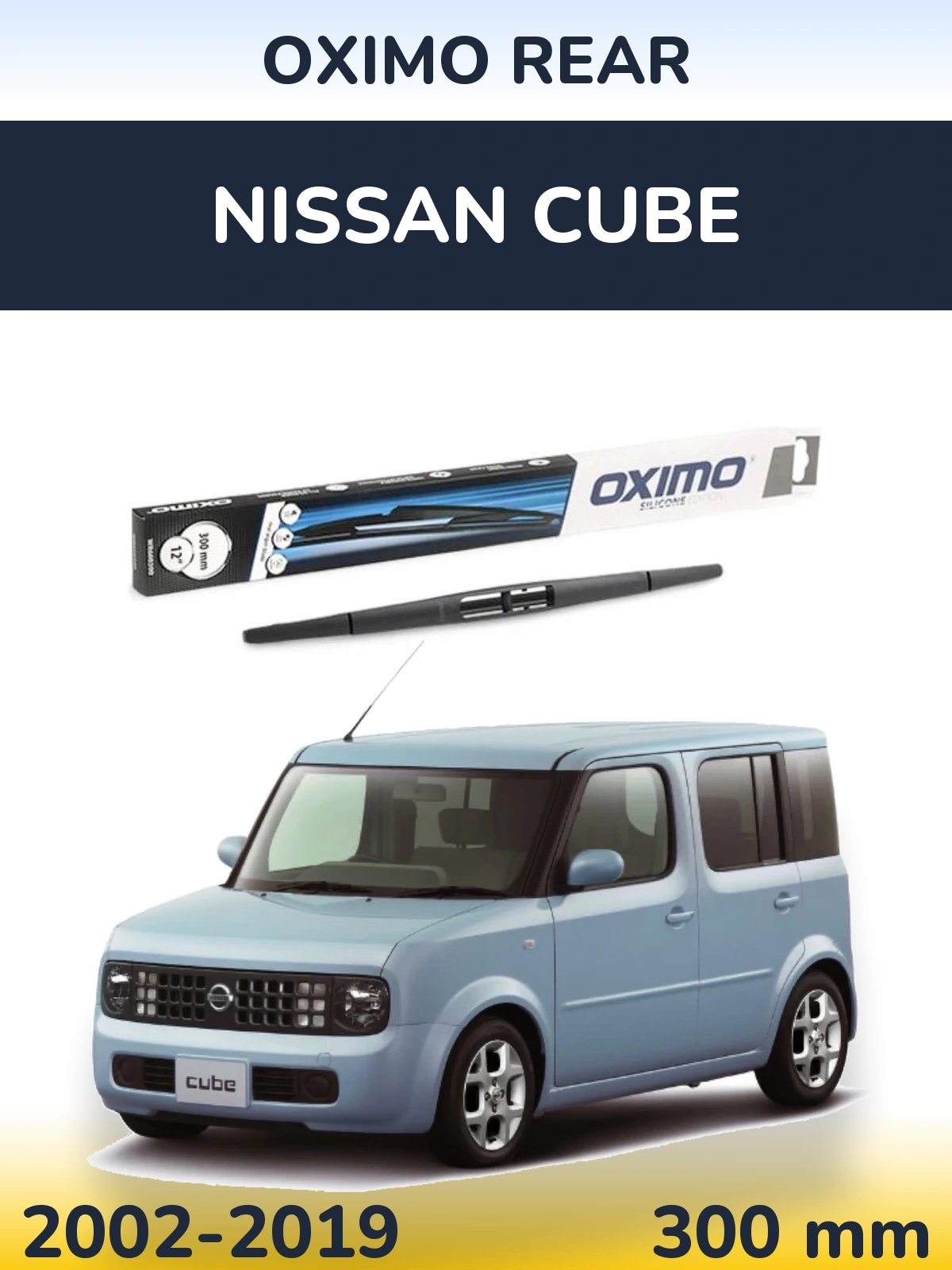 Tylna wycieraczka Oximo Rear 300 mm do Nissan Cube 2002-2019