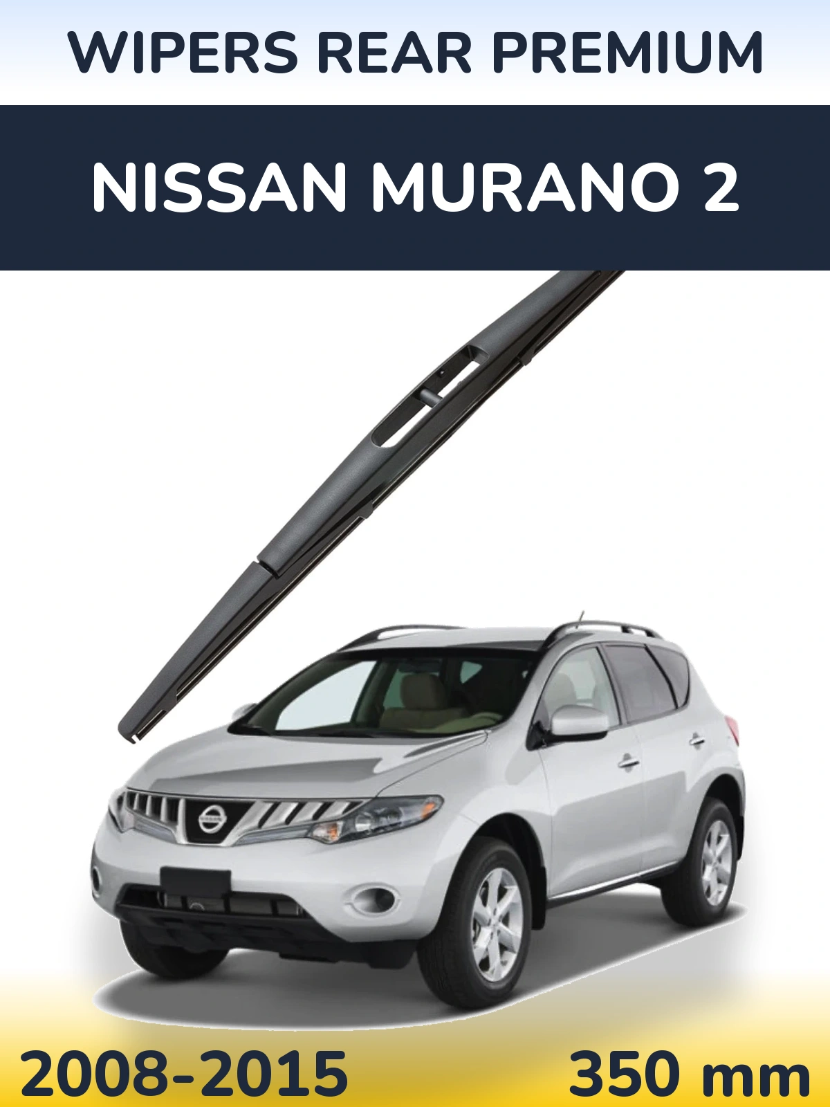 Tylna wycieraczka WIPERS REAR PREMIUM 350 mm do Nissan Murano 2 2008-2015