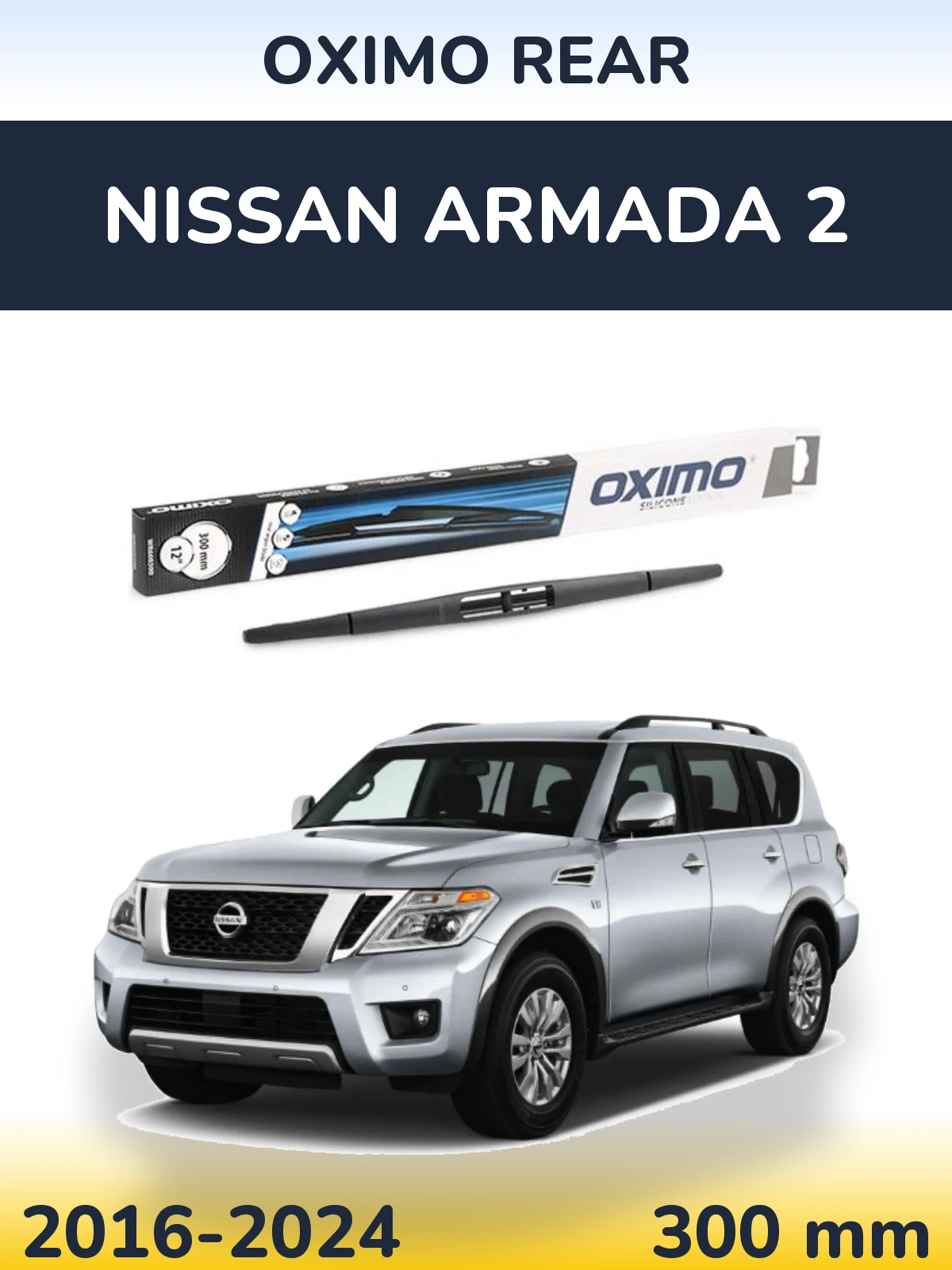 Tylna wycieraczka Oximo Rear 300 mm do Nissan Armada 2 2016-2024