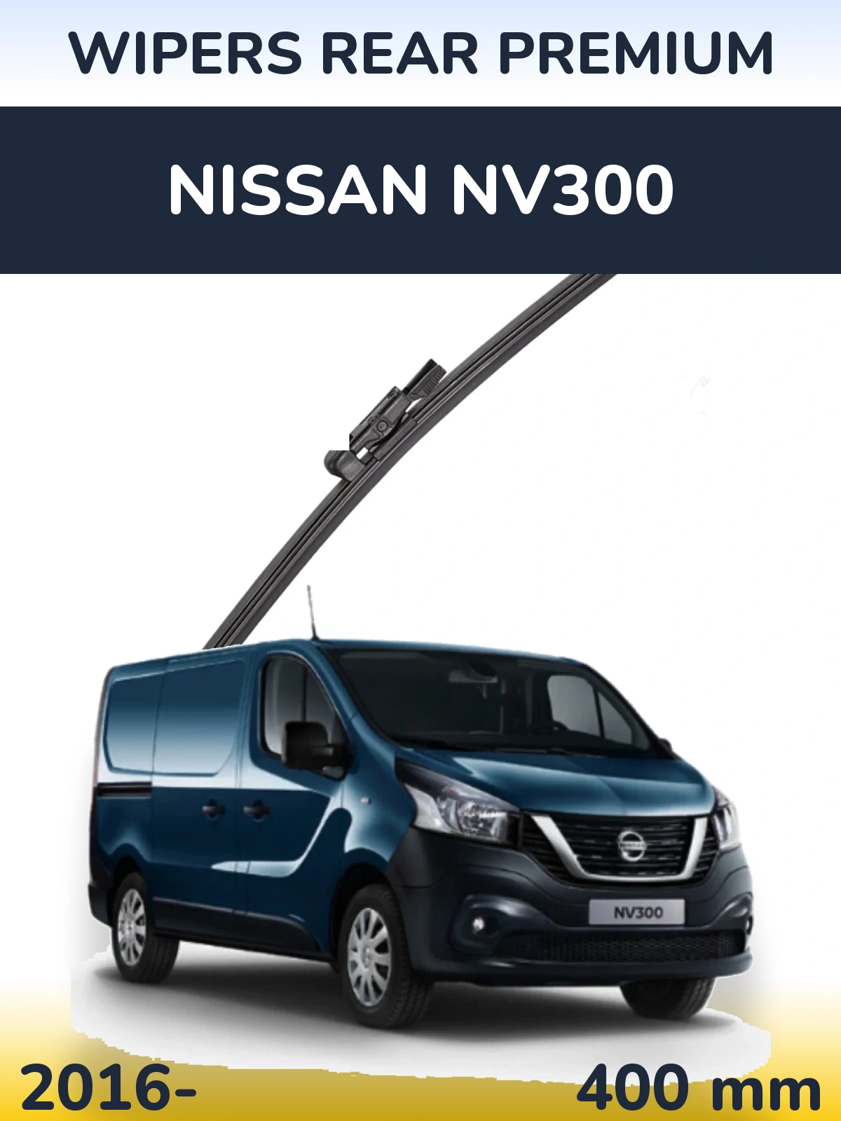 Tylna wycieraczka WIPERS REAR PREMIUM 400 mm do Nissan NV300 2016-2026