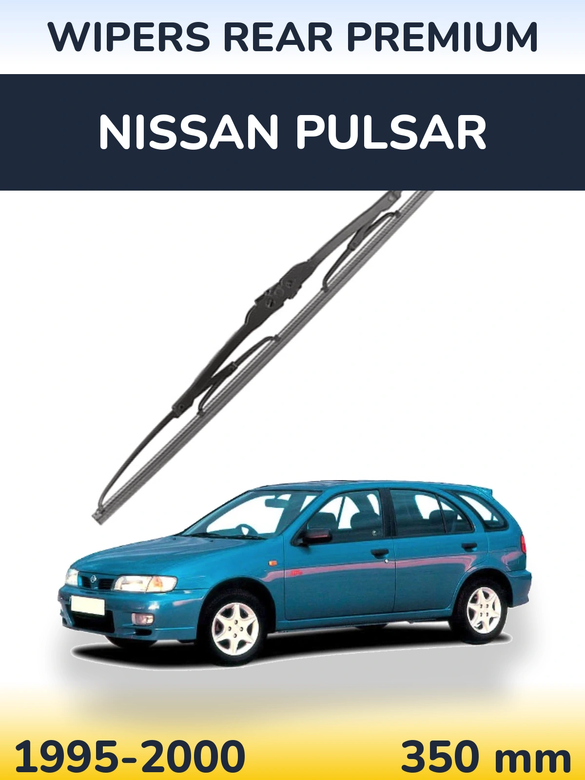 Tylna wycieraczka WIPERS REAR PREMIUM 350 mm do Nissan Pulsar 1995-2000