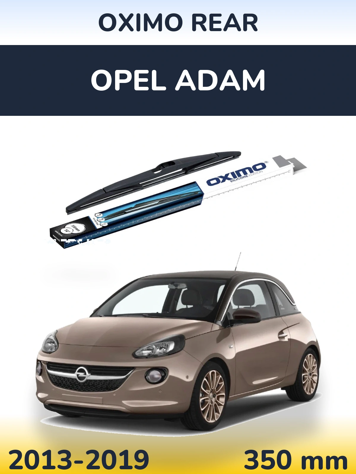 Tylna wycieraczka Oximo Rear 350 mm do Opel Adam 2013-2019