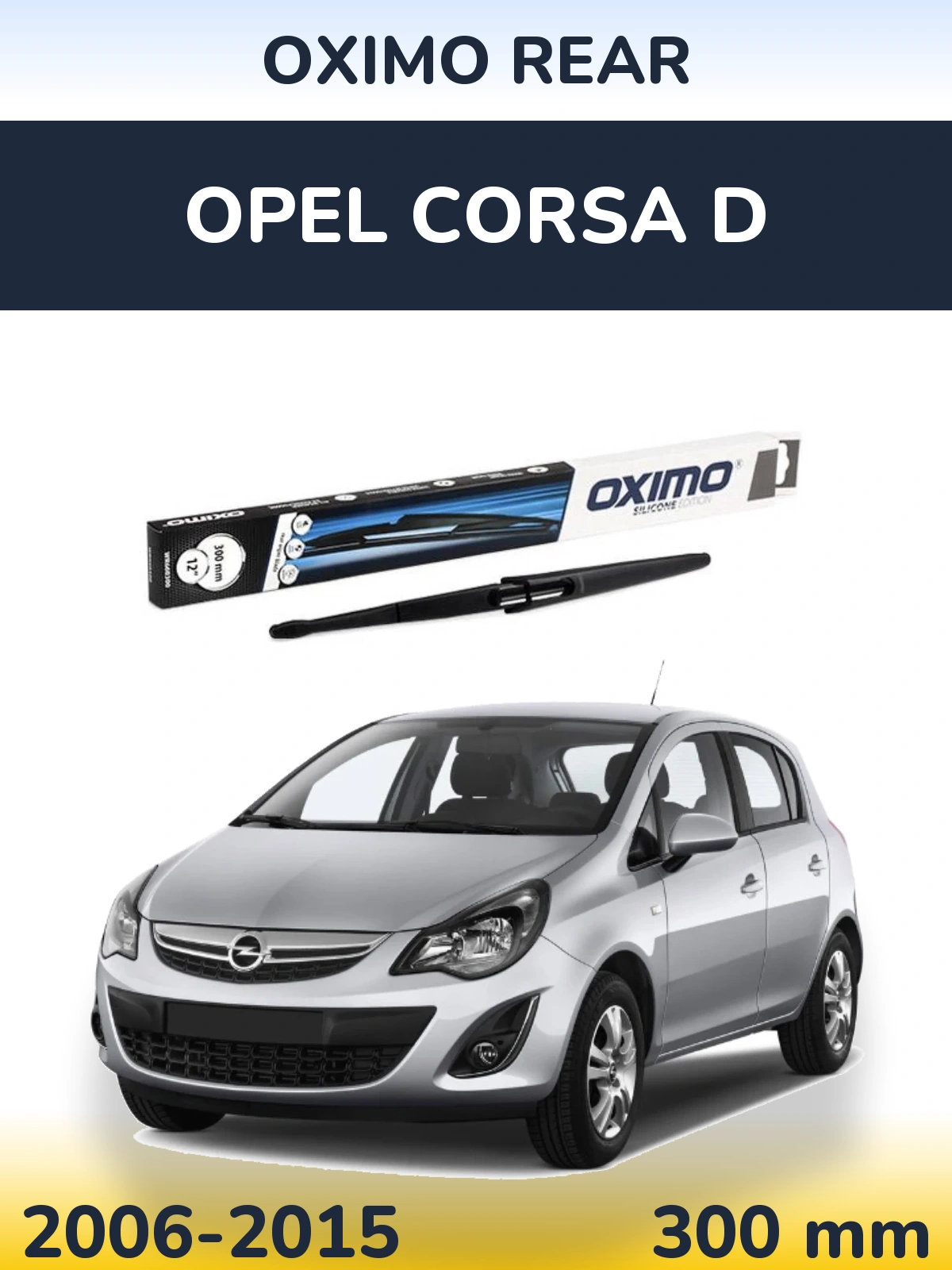 Tylna wycieraczka Oximo Rear 300 mm do Opel Corsa D 2006-2015