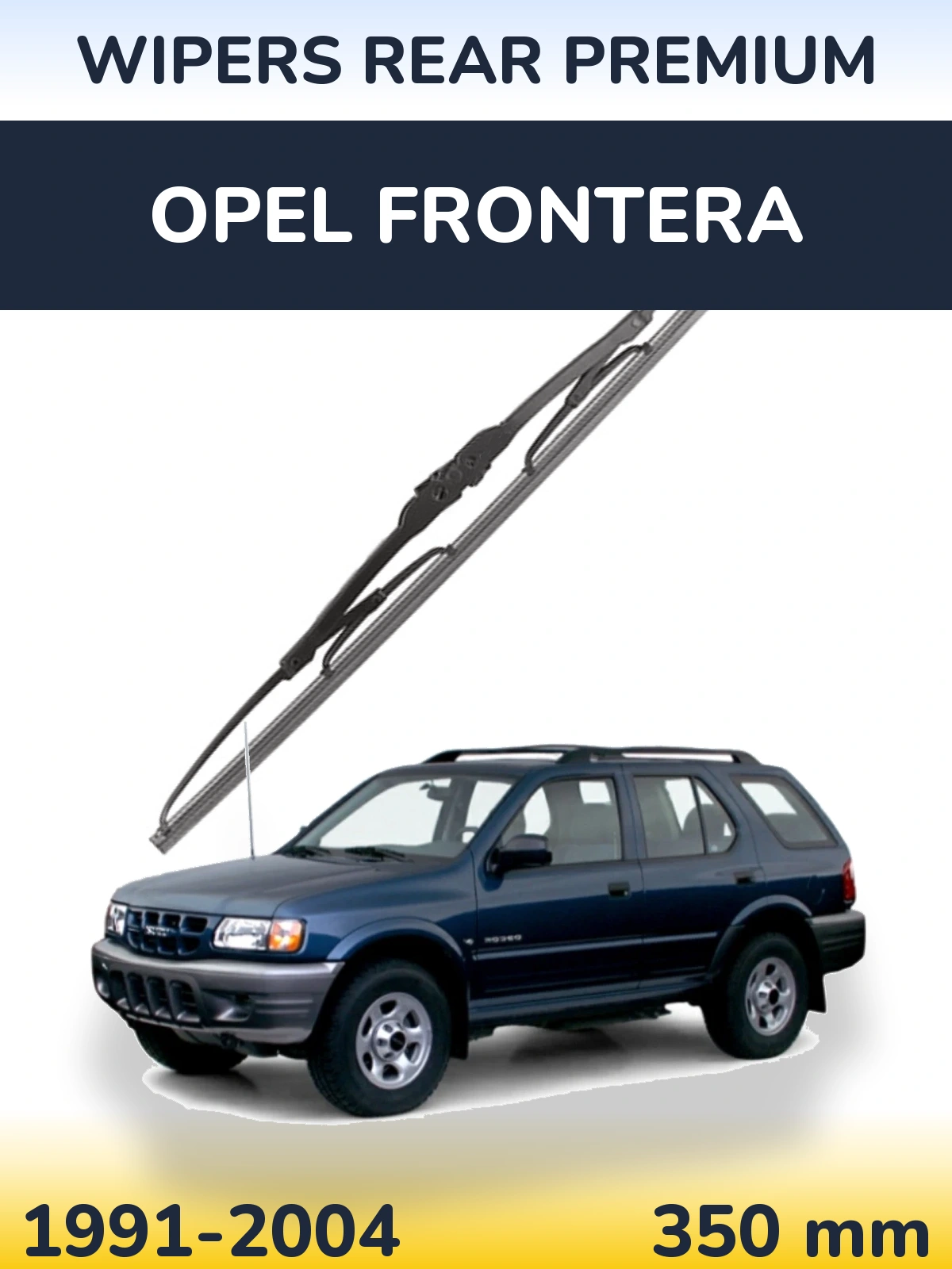 Rear wiper blade WIPERS REAR PREMIUM 350 mm for Opel Frontera 1991-2004