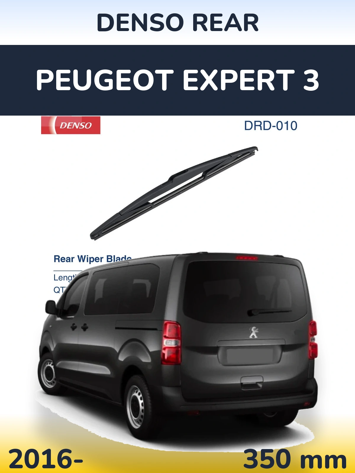 Tylna wycieraczka Denso Rear 350 mm do Peugeot Expert 3 2016-2026