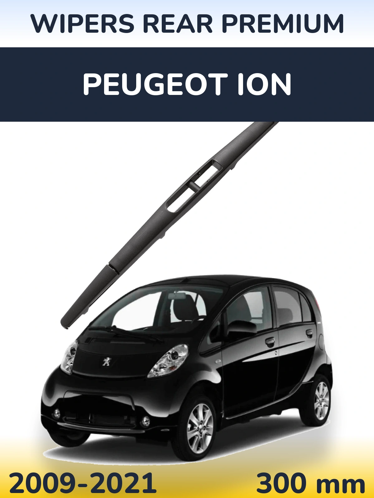 Rear wiper blade WIPERS REAR PREMIUM 300 mm for Peugeot iOn 2009-2021