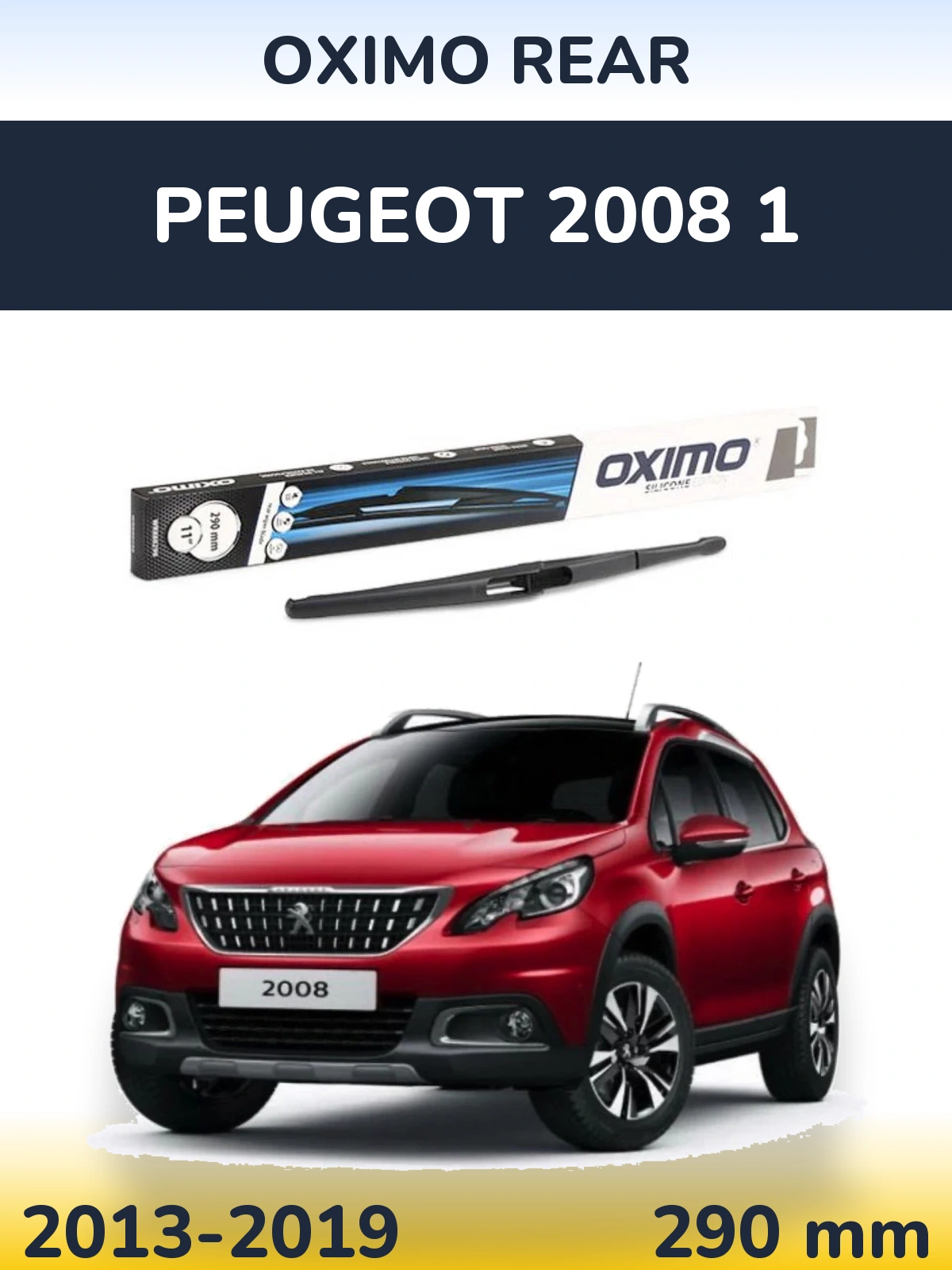 Tylna wycieraczka Oximo Rear 290 mm do Peugeot 2008 1 2013-2019