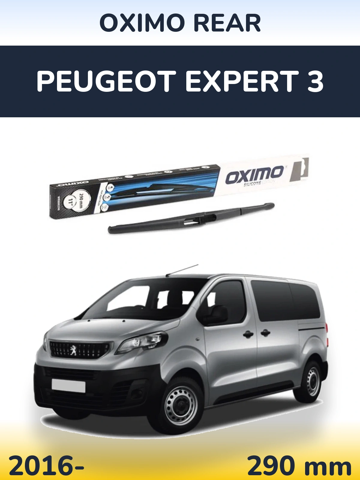 Tylna wycieraczka Oximo Rear 290 mm do Peugeot Expert 3 2016-2026