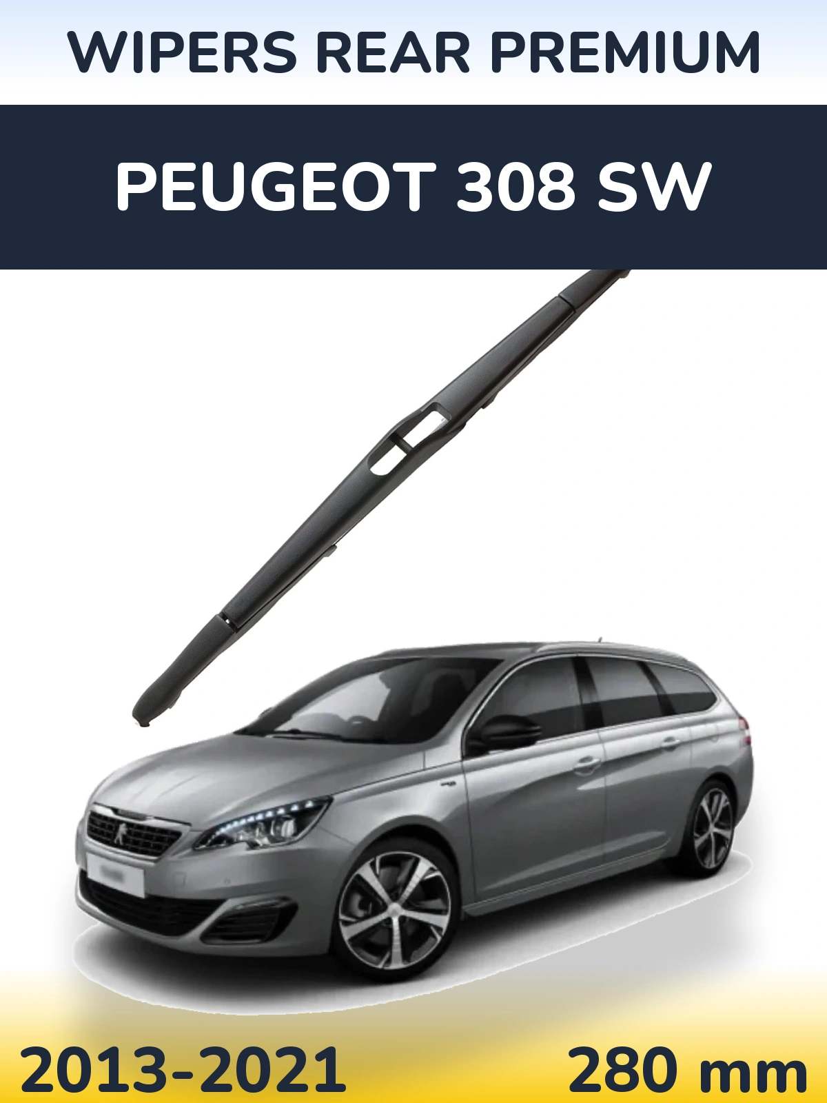 Tylna wycieraczka WIPERS REAR PREMIUM 280 mm do Peugeot 308 SW 2013-2021