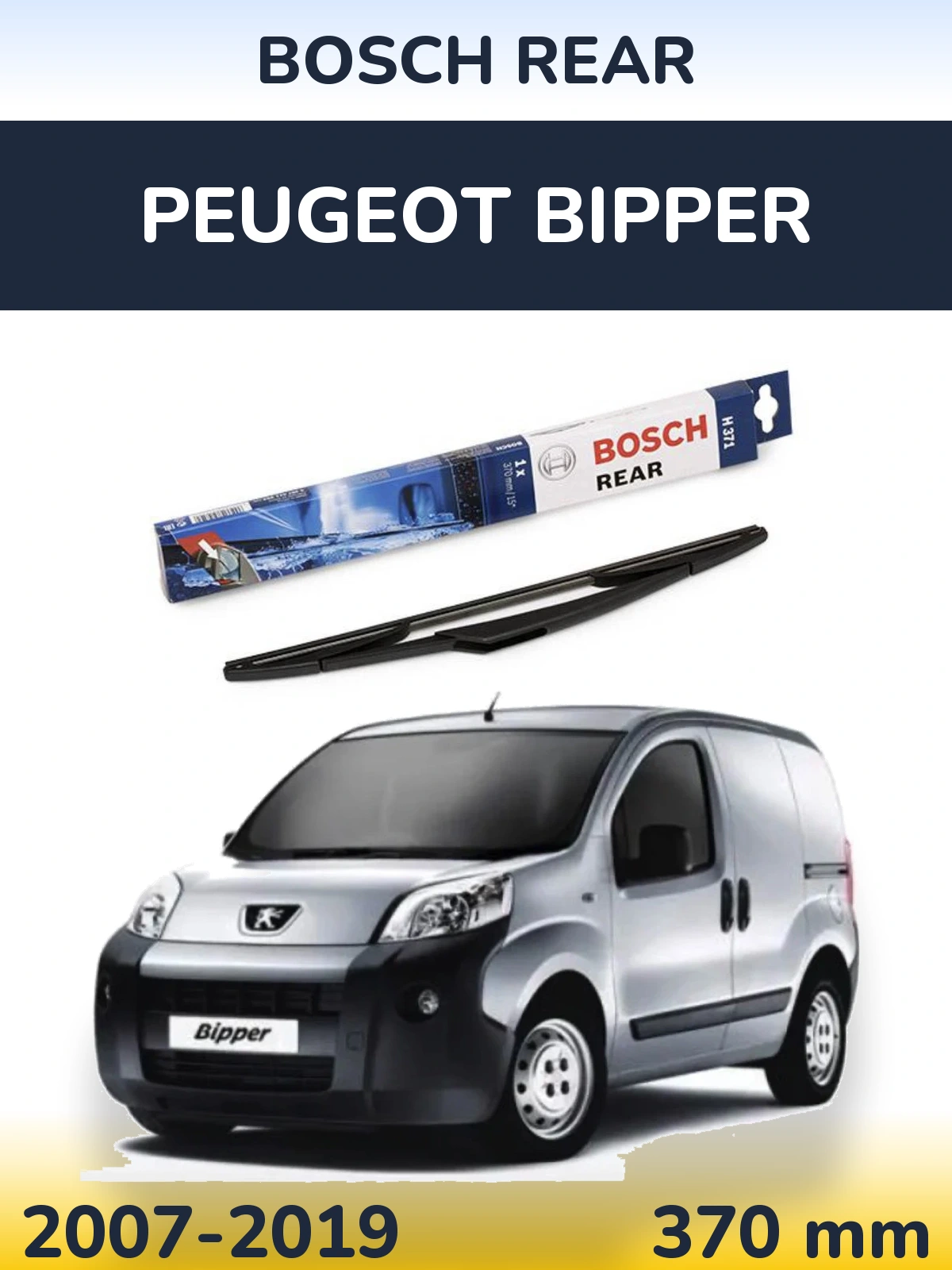 Tylna wycieraczka BOSCH Rear 370 mm do Peugeot Bipper 2007-2019
